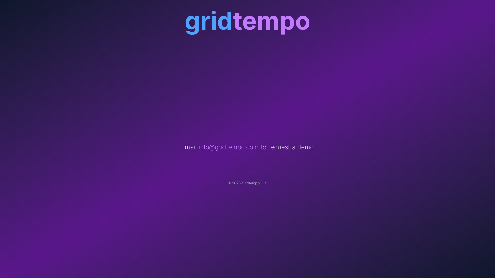 website screenshot of https://gridtempo-landing-page.pages.dev/
