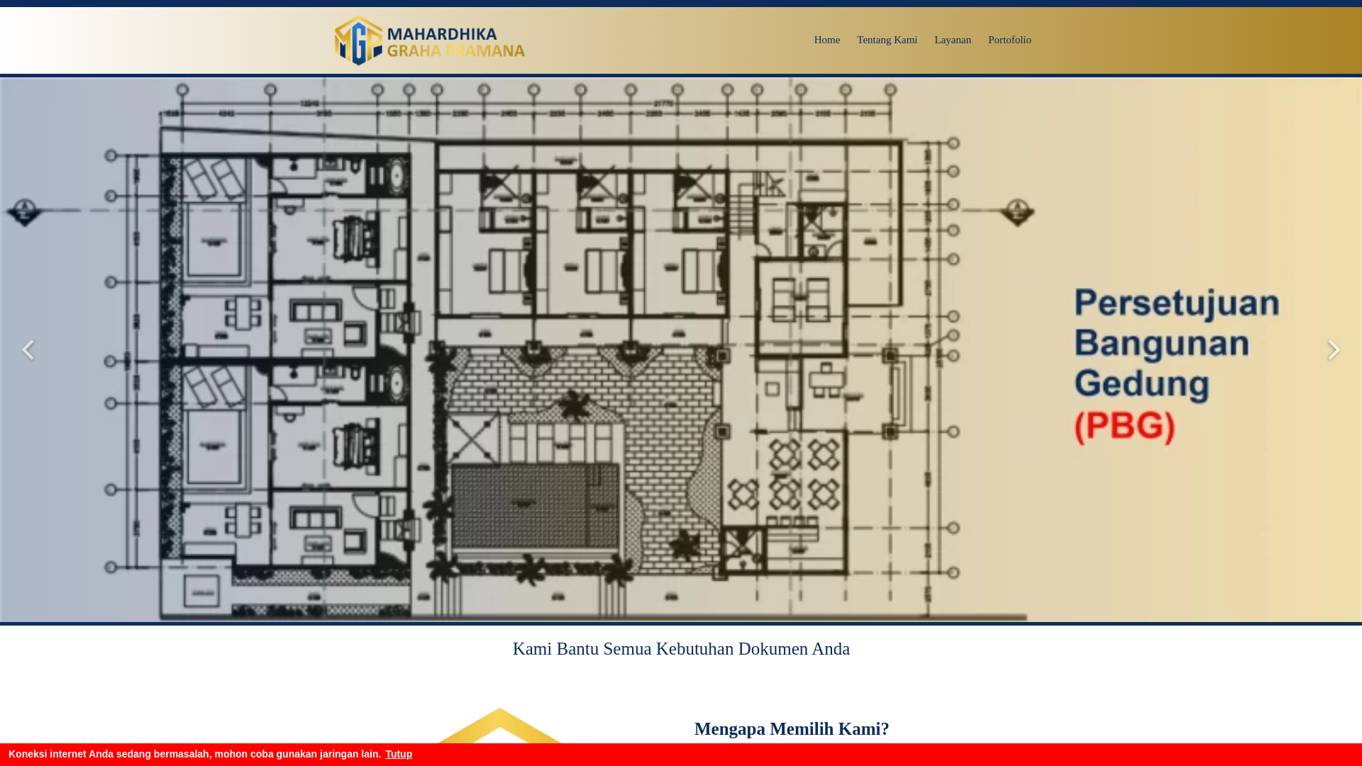 website screenshot of https://indosertifikasi.co.id/