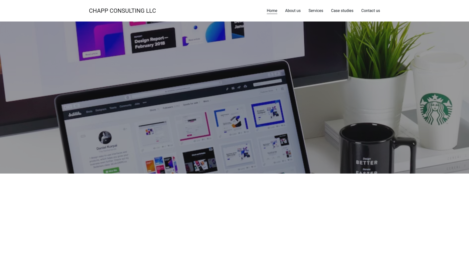 website screenshot of https://chappconsulting.pro/