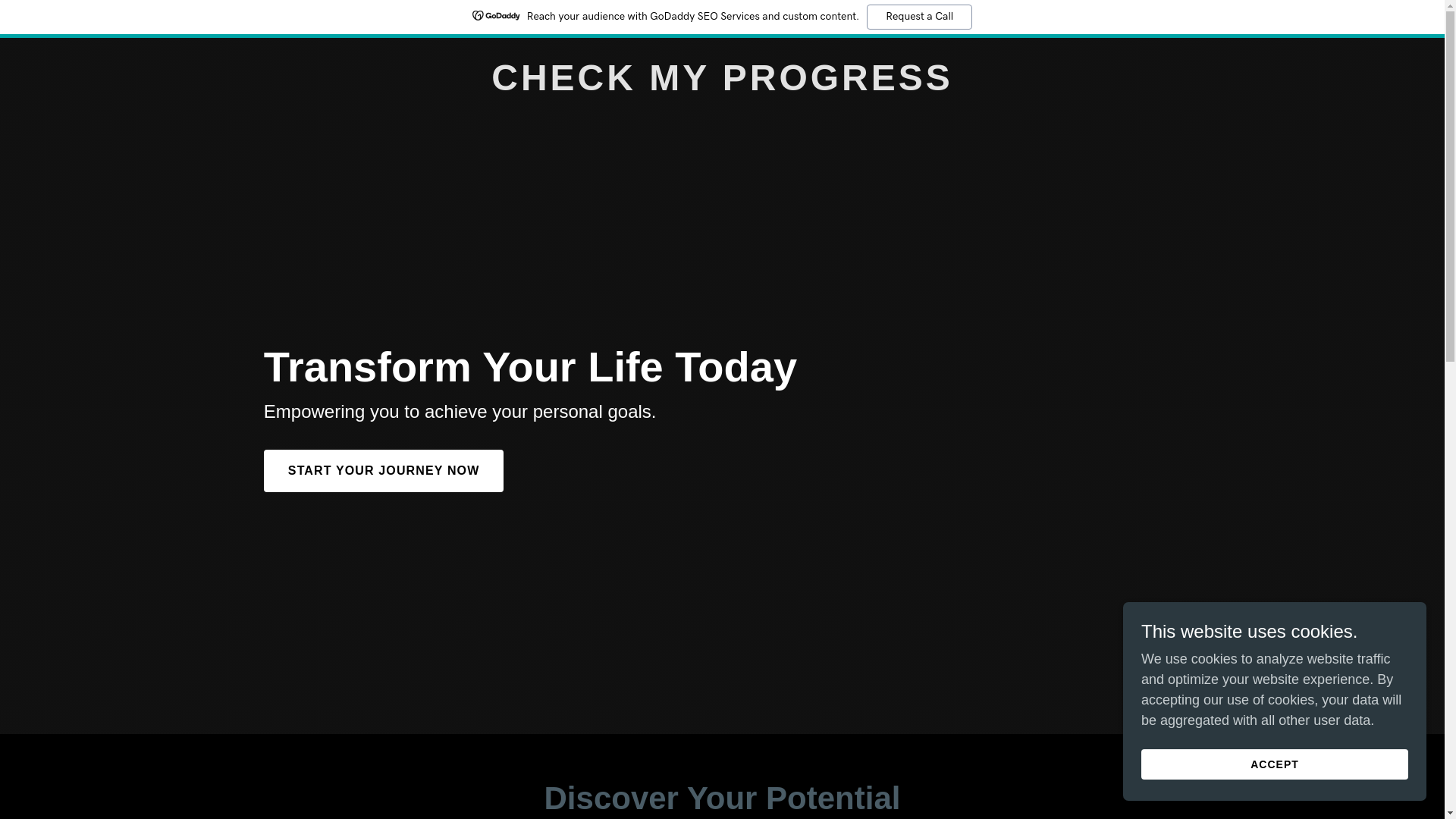 website screenshot of https://checkmyprogress.com.au/