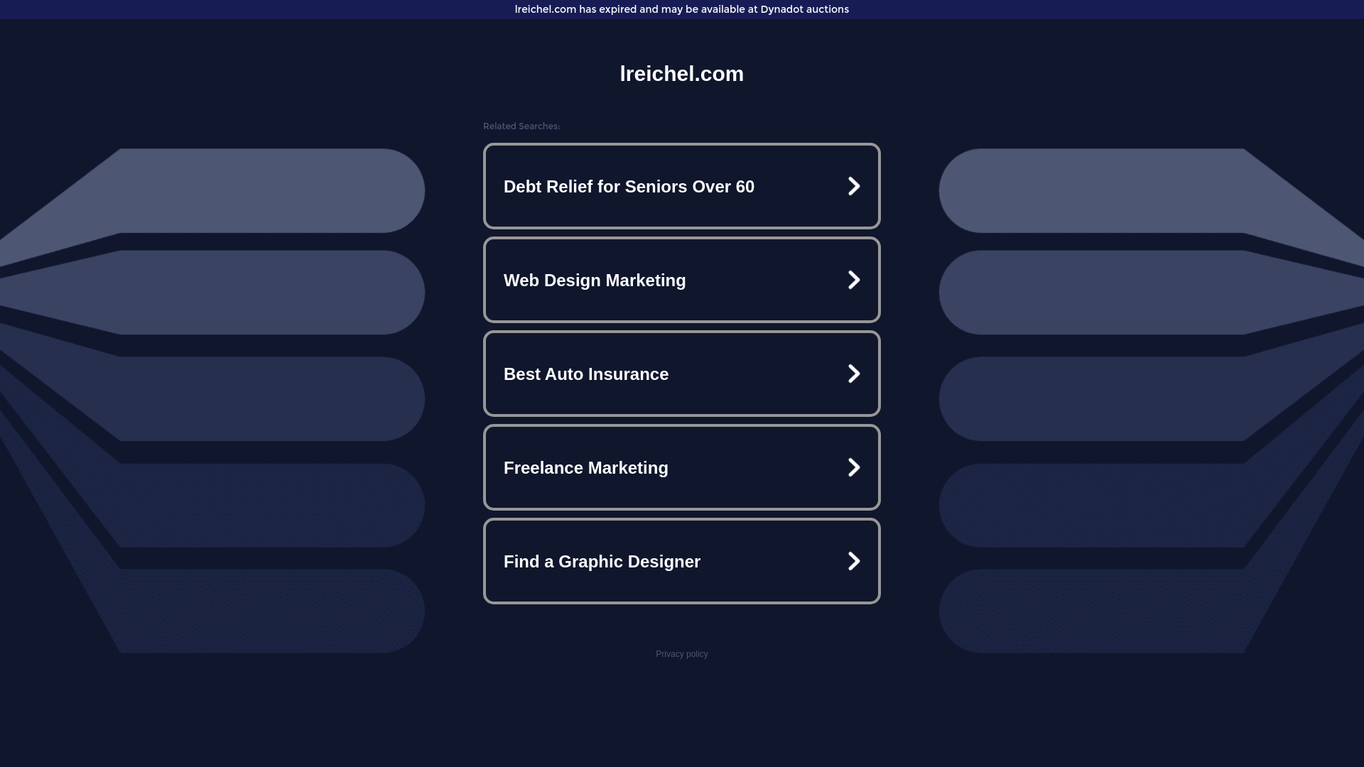 website screenshot of https://rlvcr.lreichel.com