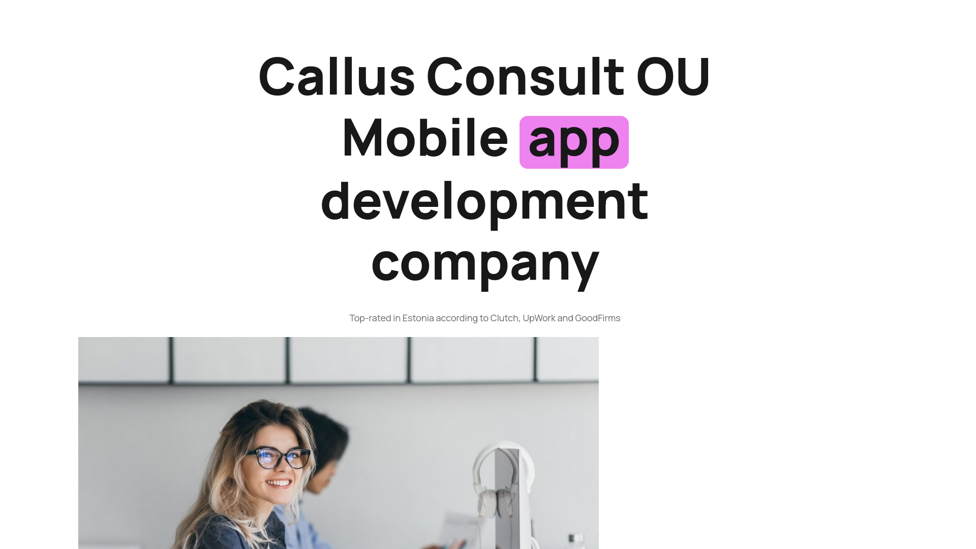 website screenshot of https://callusconsultou.com/