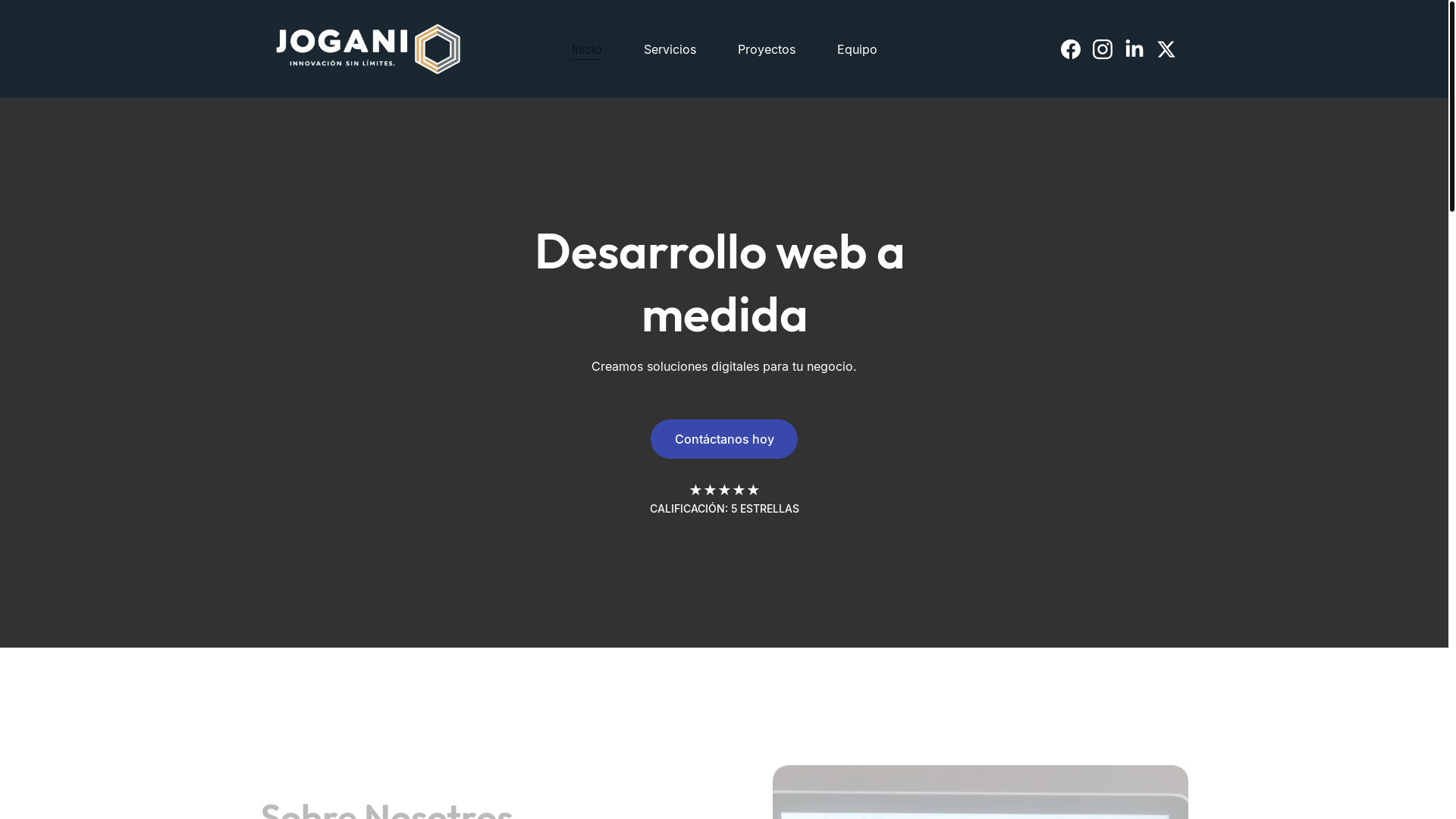 website screenshot of https://jogani.com.ar/
