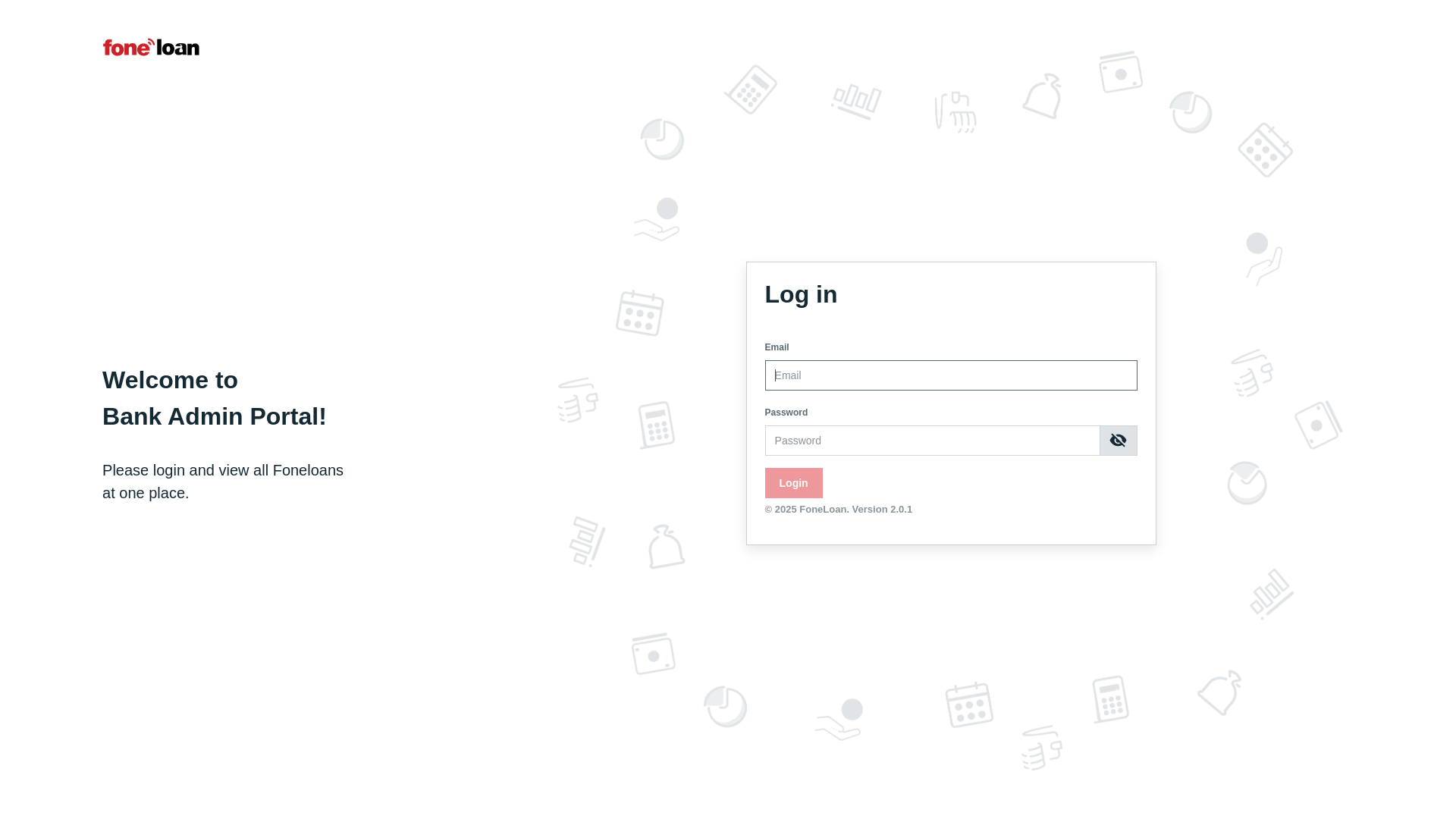 website screenshot of https://foneloan-bank-portal.pages.dev/