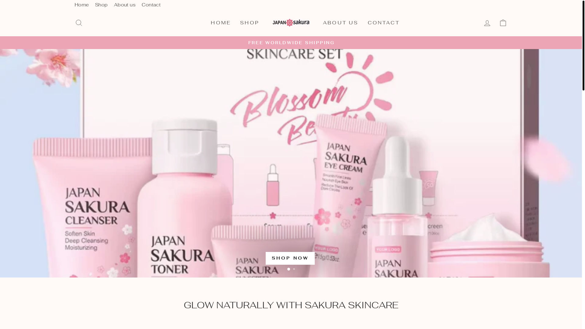 website screenshot of https://sakuriva.com/