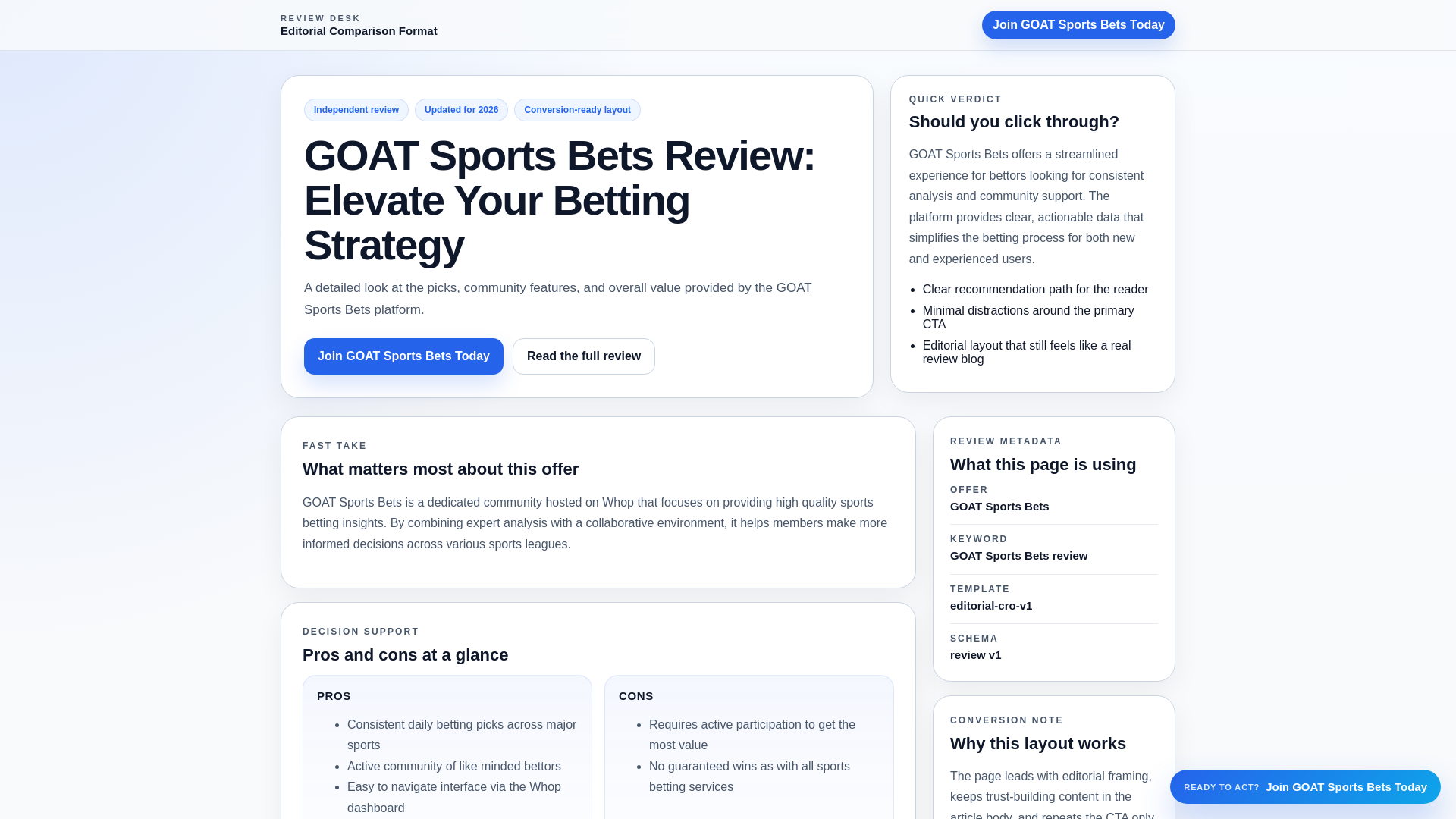 website screenshot of https://goat-sports-bets-review-3xg2k6.pages.dev/