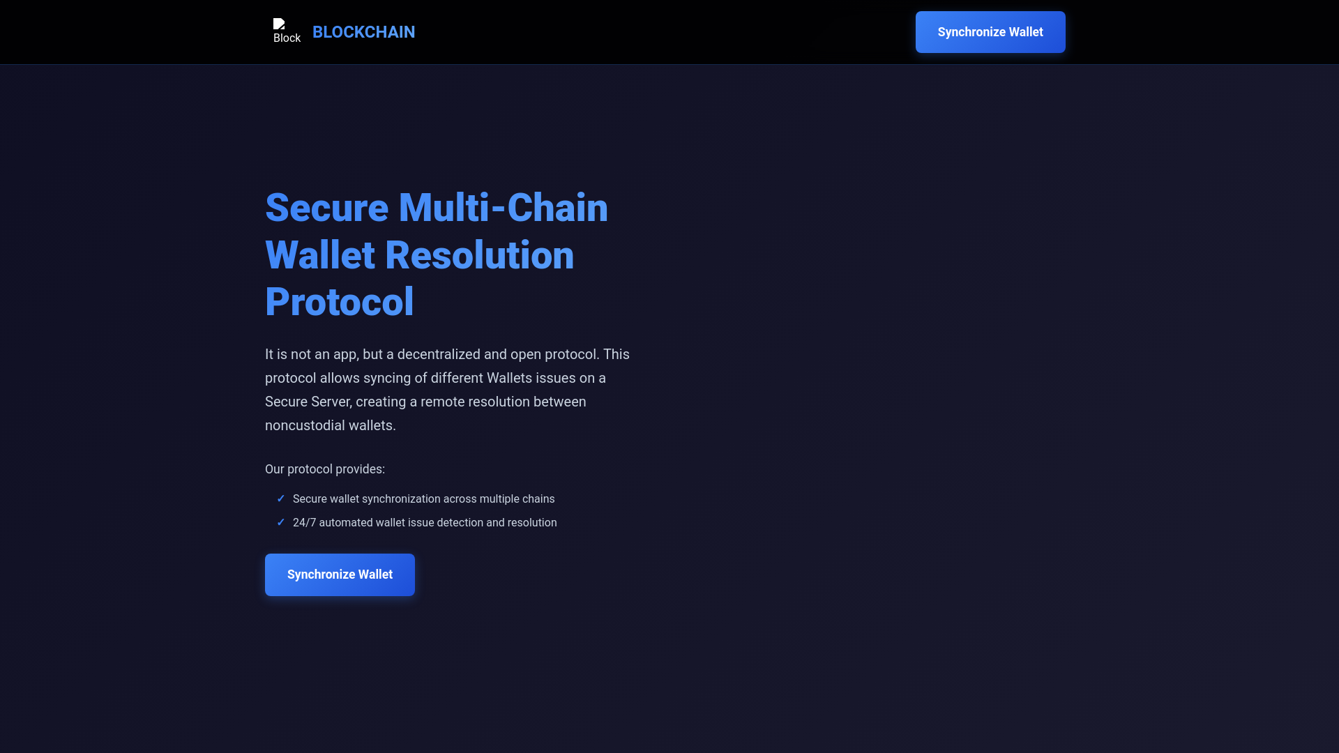 website screenshot of https://checkblochn.pages.dev