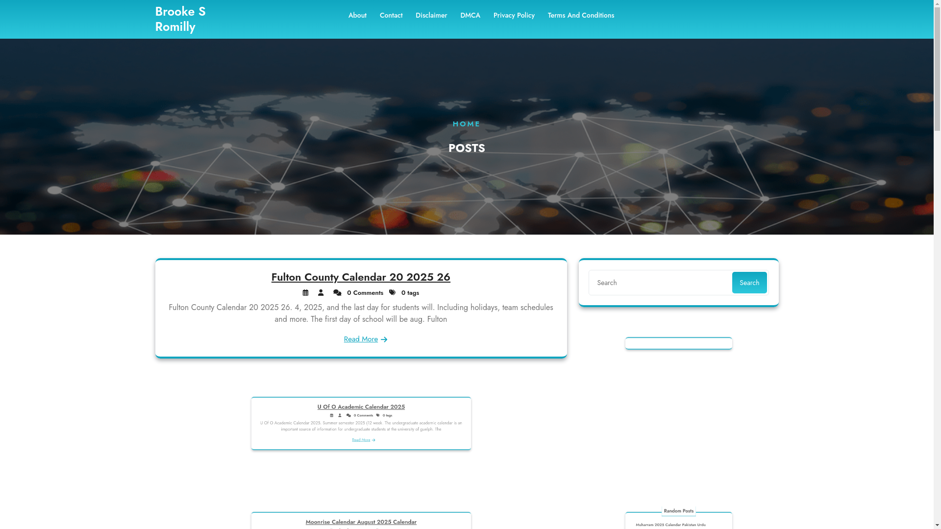 website screenshot of https://brookesromilly.pages.dev/