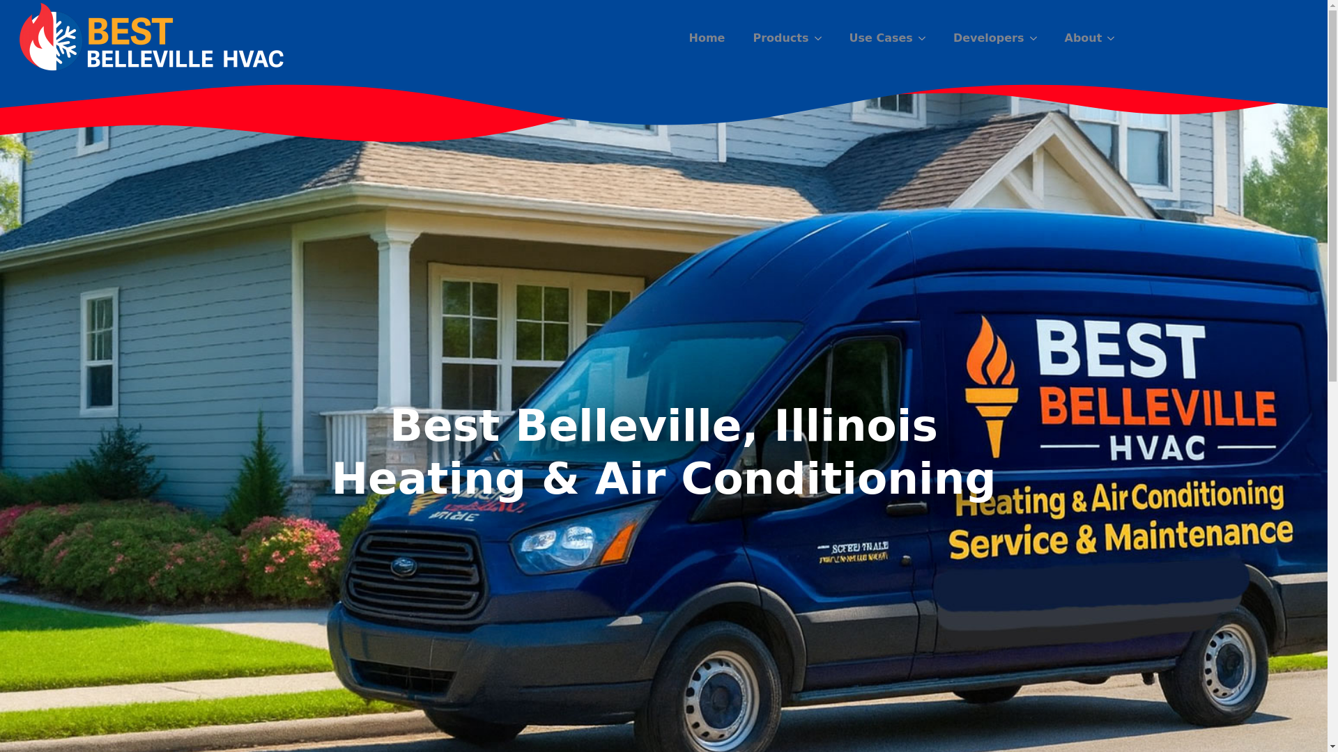 website screenshot of https://bestbellevillehvac.com/