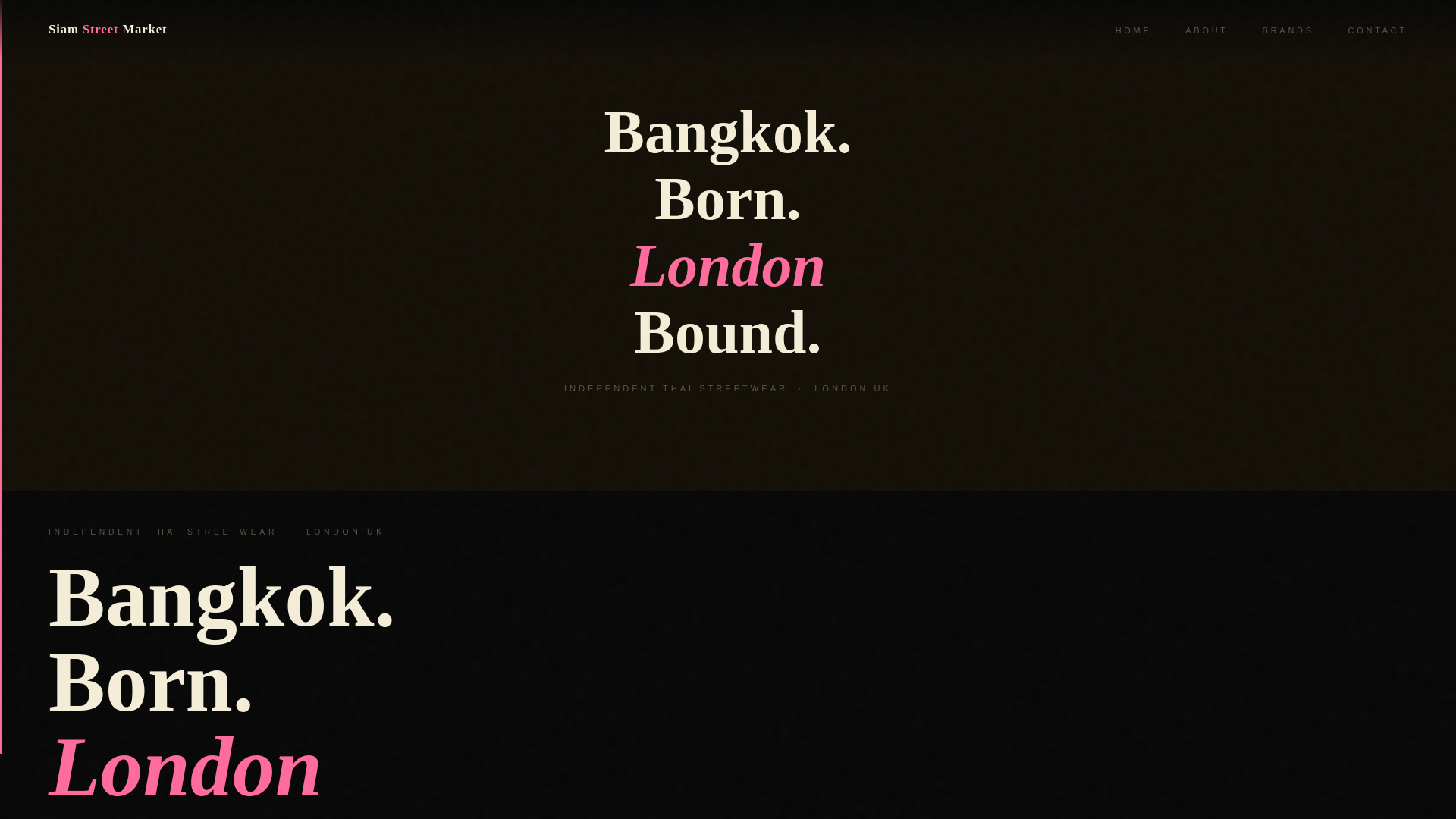 website screenshot of https://siamstreetmarket.pages.dev/