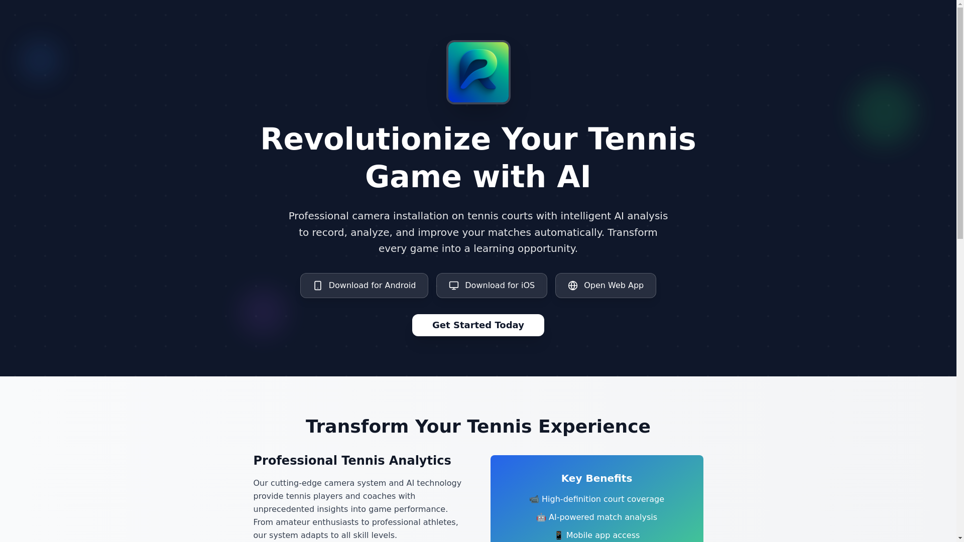 website screenshot of https://replayz-landing.pages.dev/