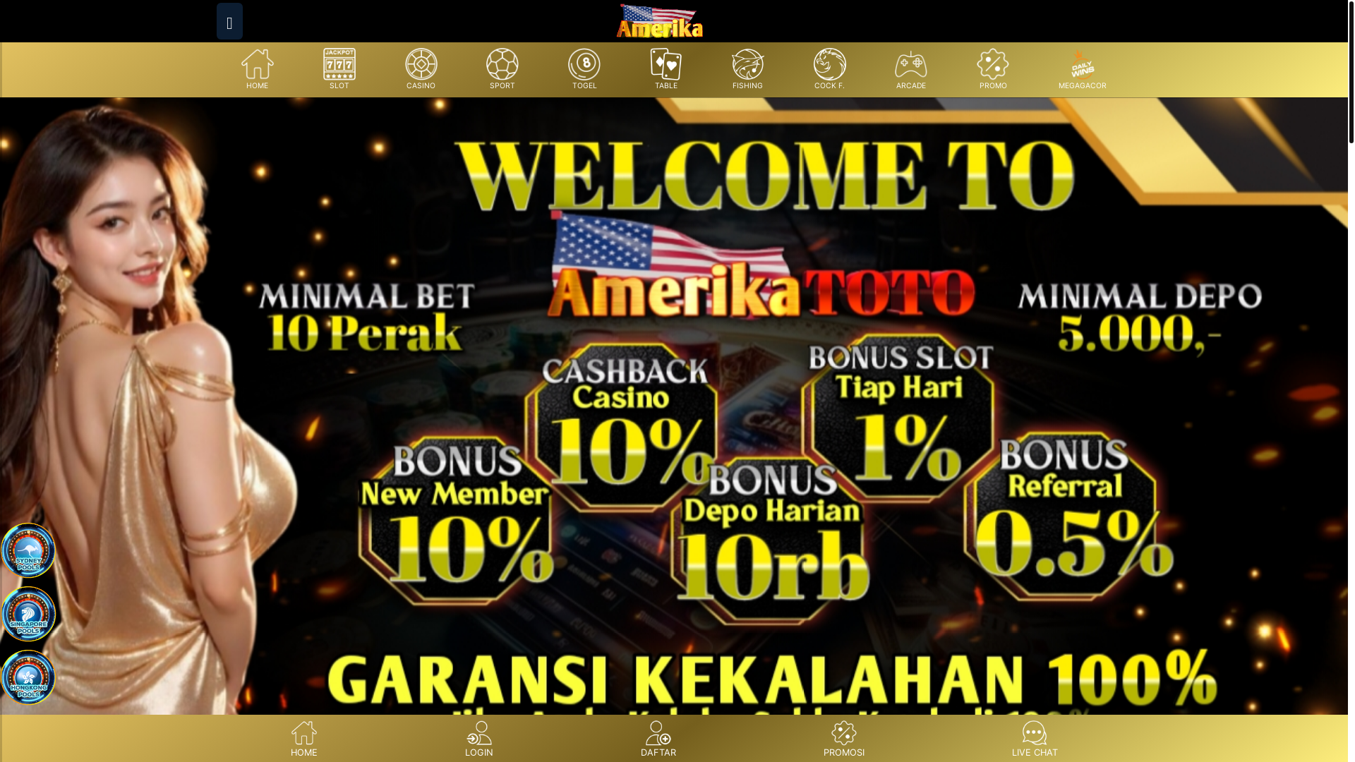 website screenshot of https://amerikatoto-bisa.com/