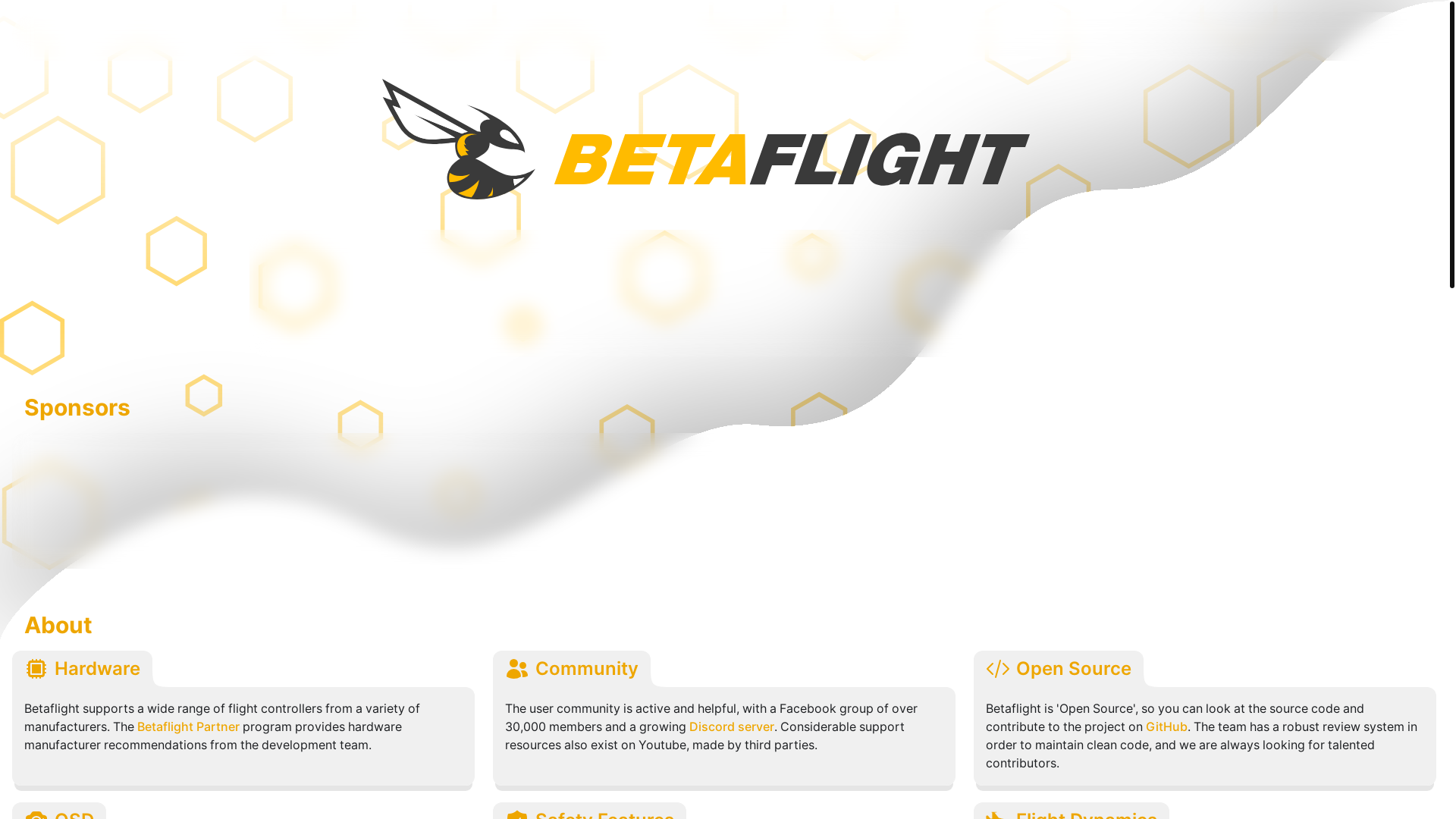 website screenshot of https://betaflight-com.pages.dev/