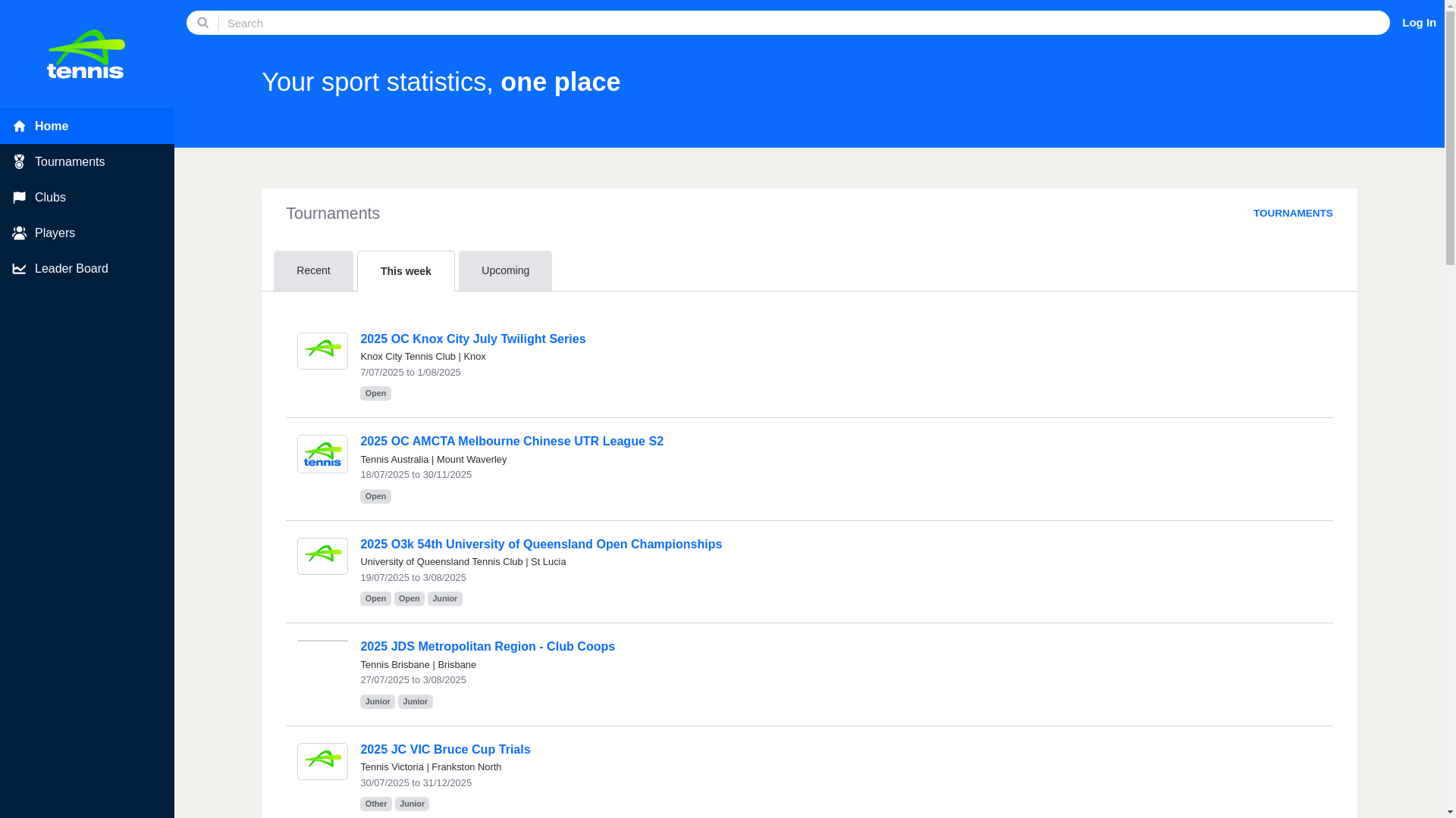 website screenshot of https://tournaments.tennis.com.au/