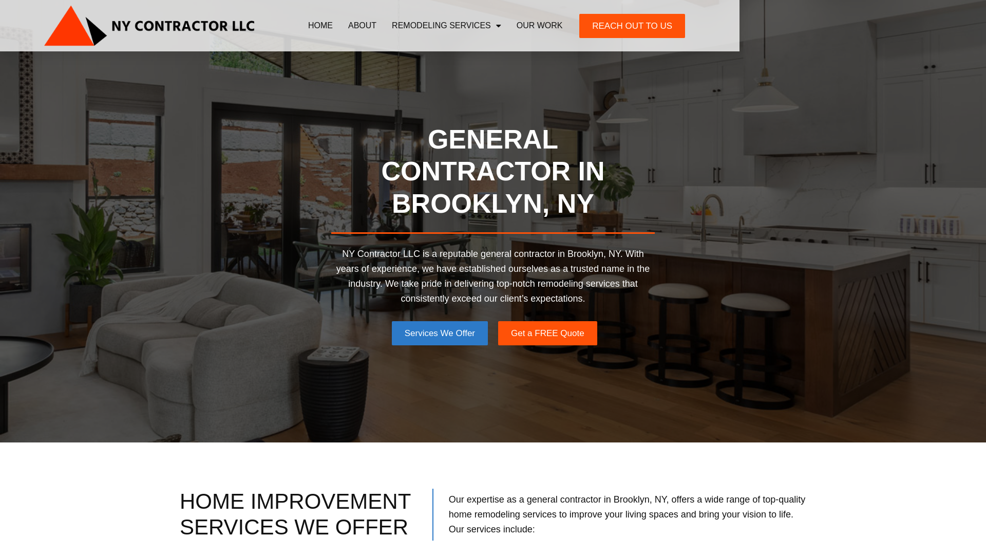 website screenshot of https://contractorny.pages.dev/
