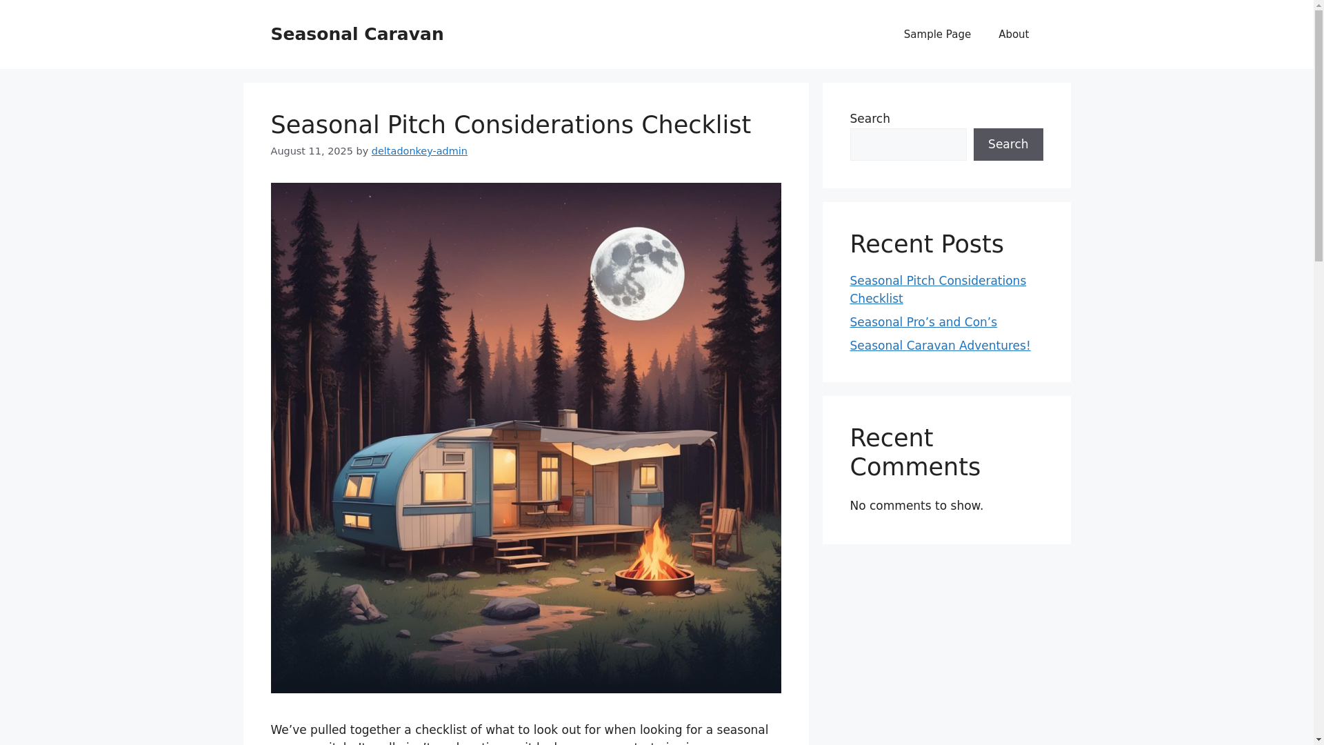 website screenshot of https://seasonalcaravan.com/