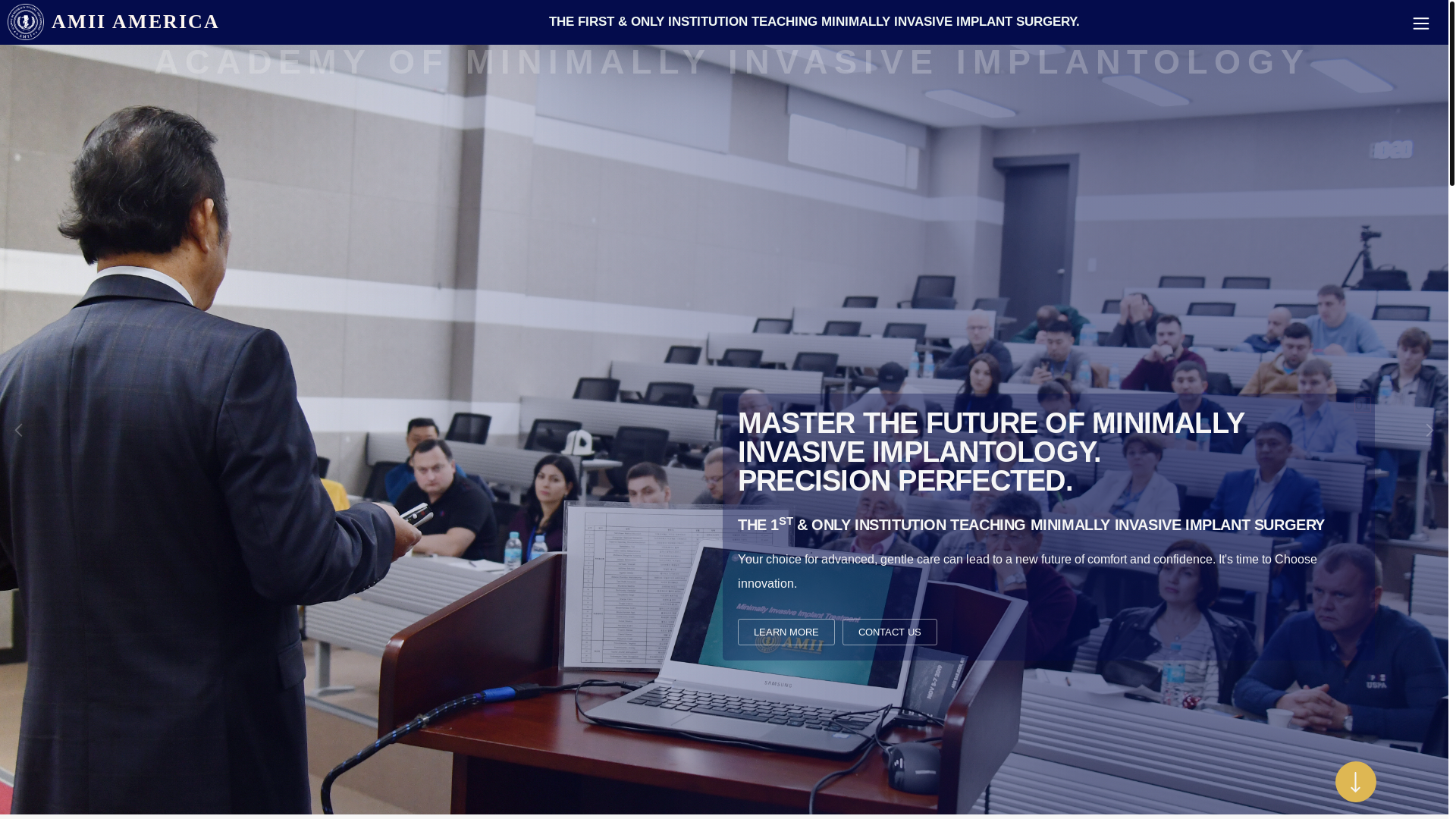 website screenshot of https://amiilive.com/