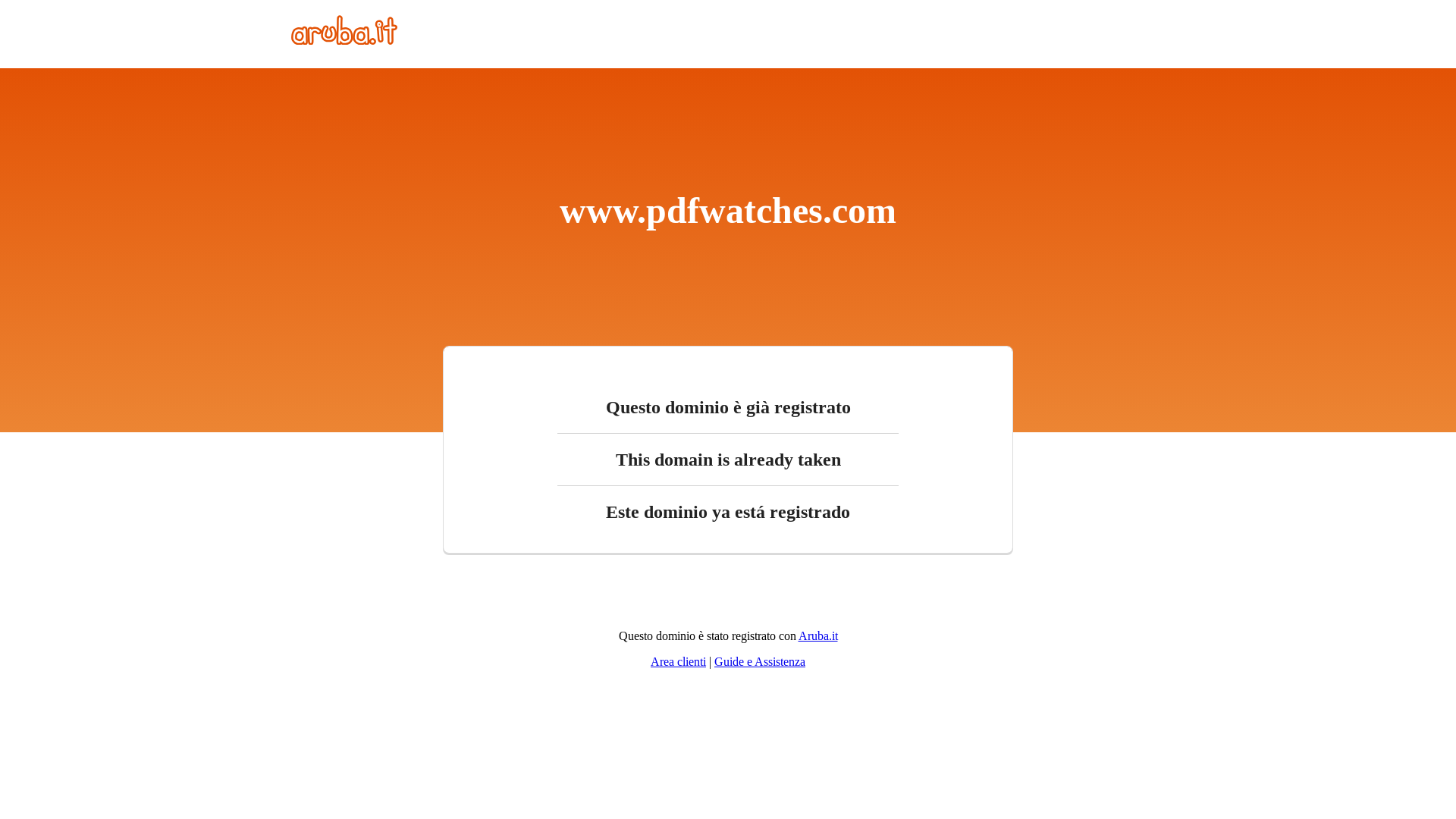 website screenshot of https://pdfwatches.org/