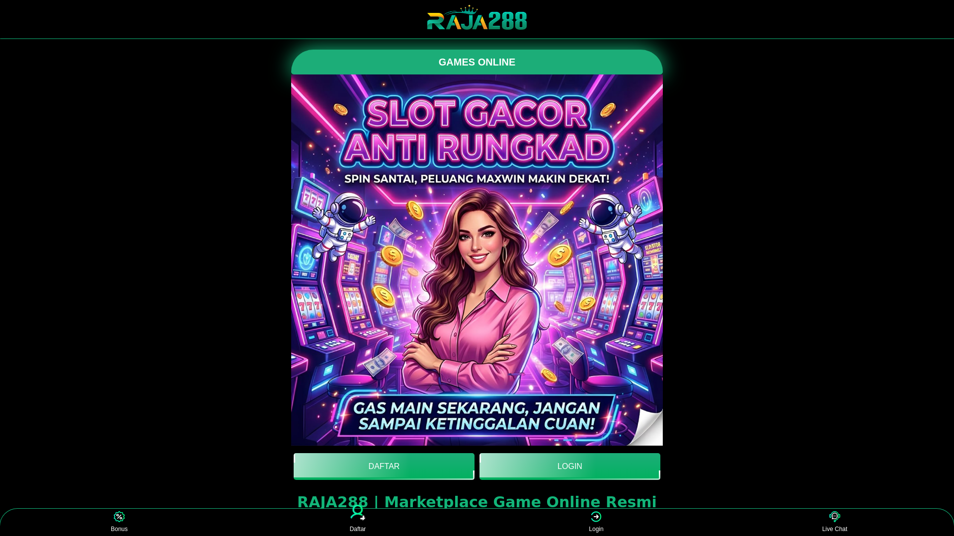 website screenshot of https://attack-lppm.pages.dev/