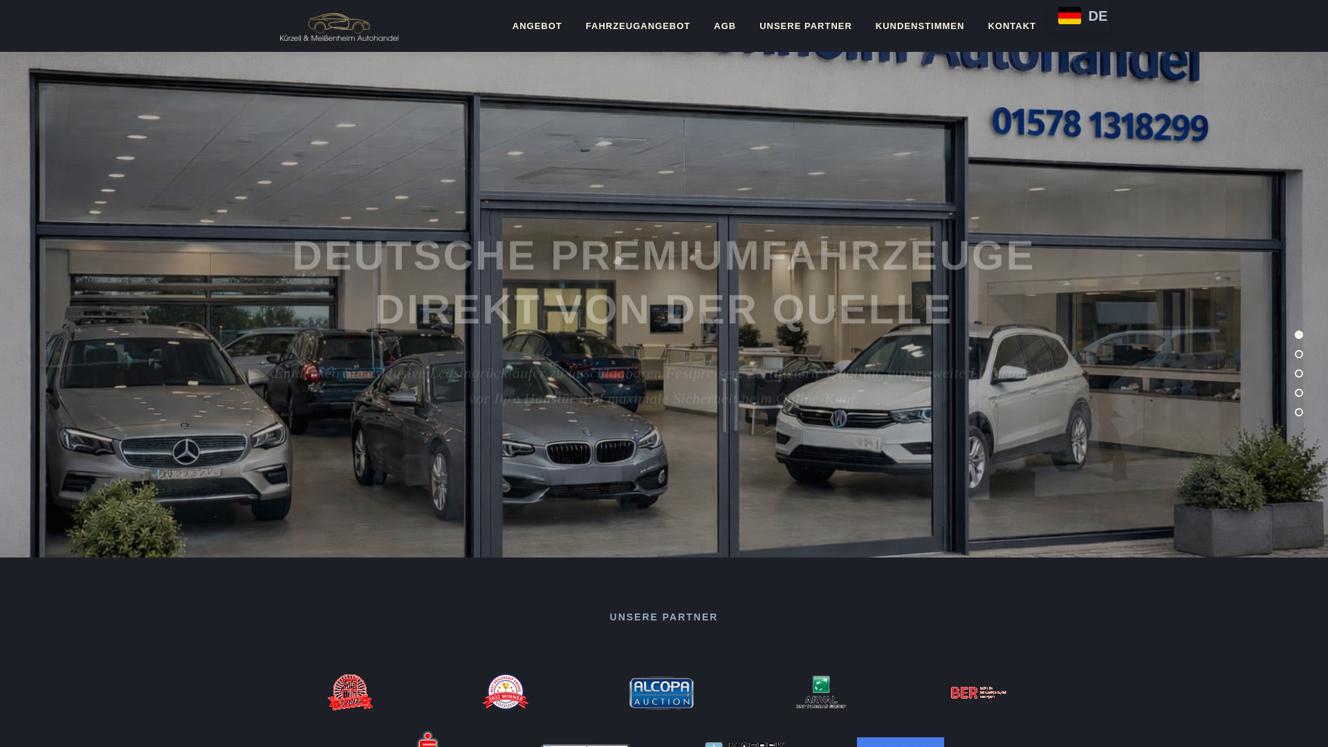 website screenshot of https://psv-automobile.de/
