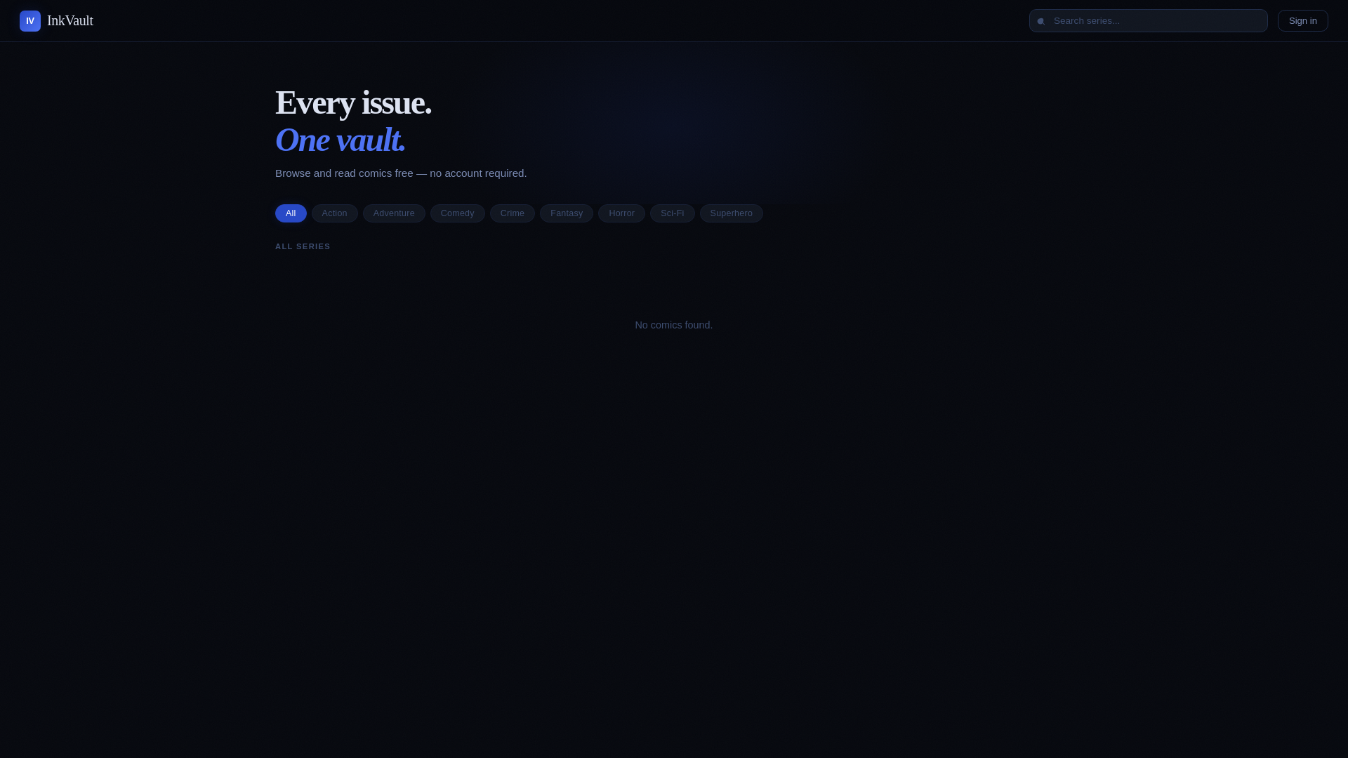 website screenshot of https://inkvault-public.pages.dev/