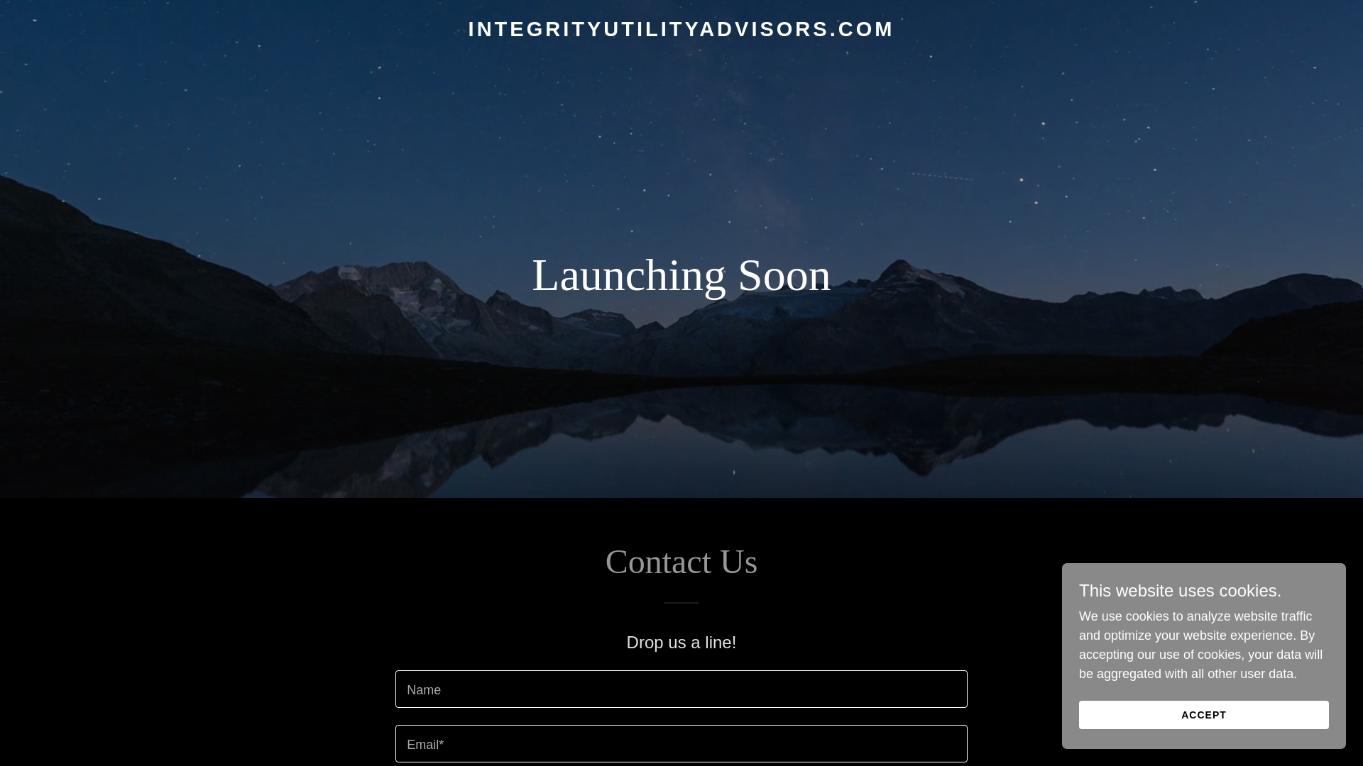 website screenshot of https://integrityutilityadvisors.com/