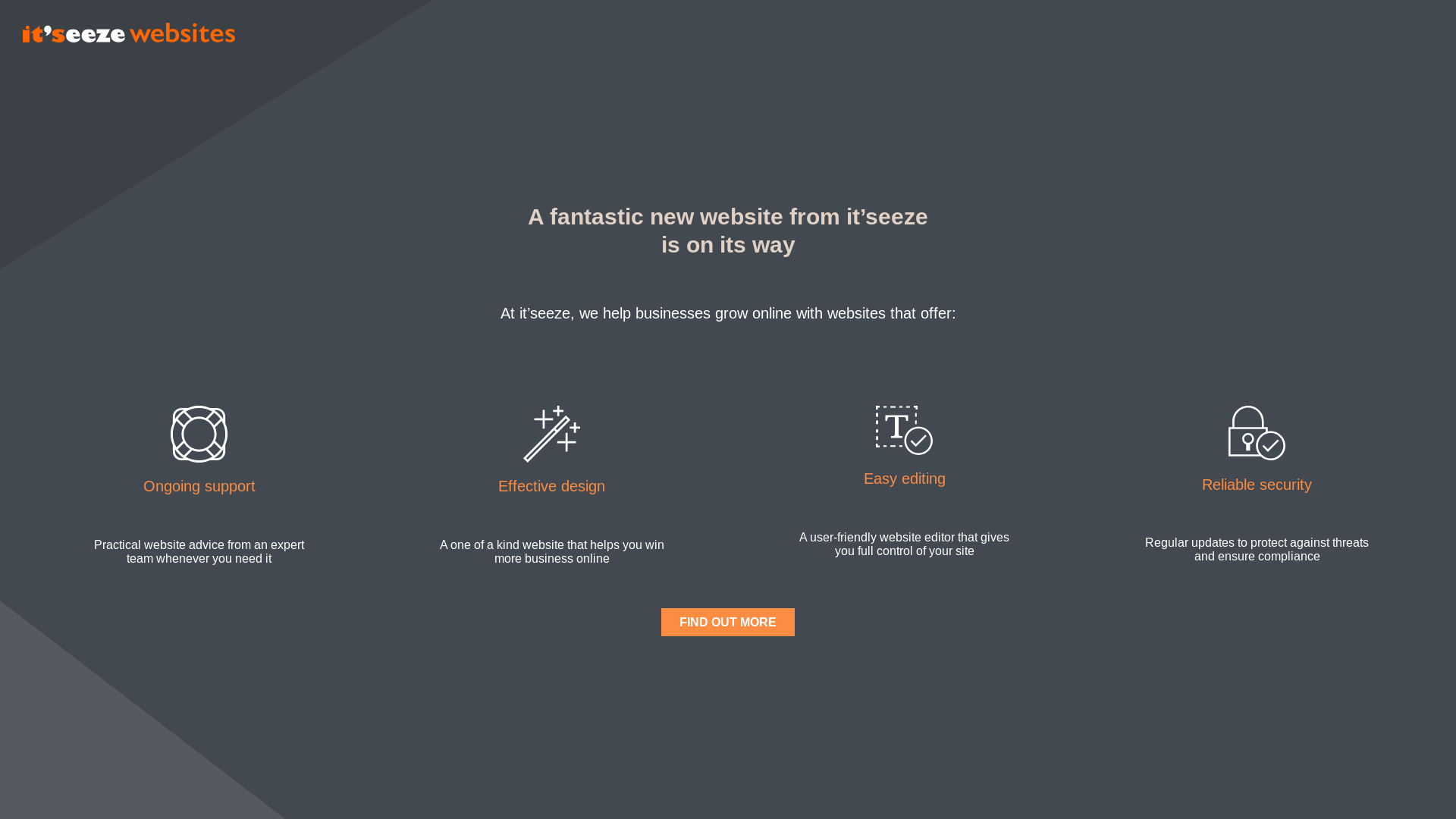 website screenshot of https://amychristie.ie/