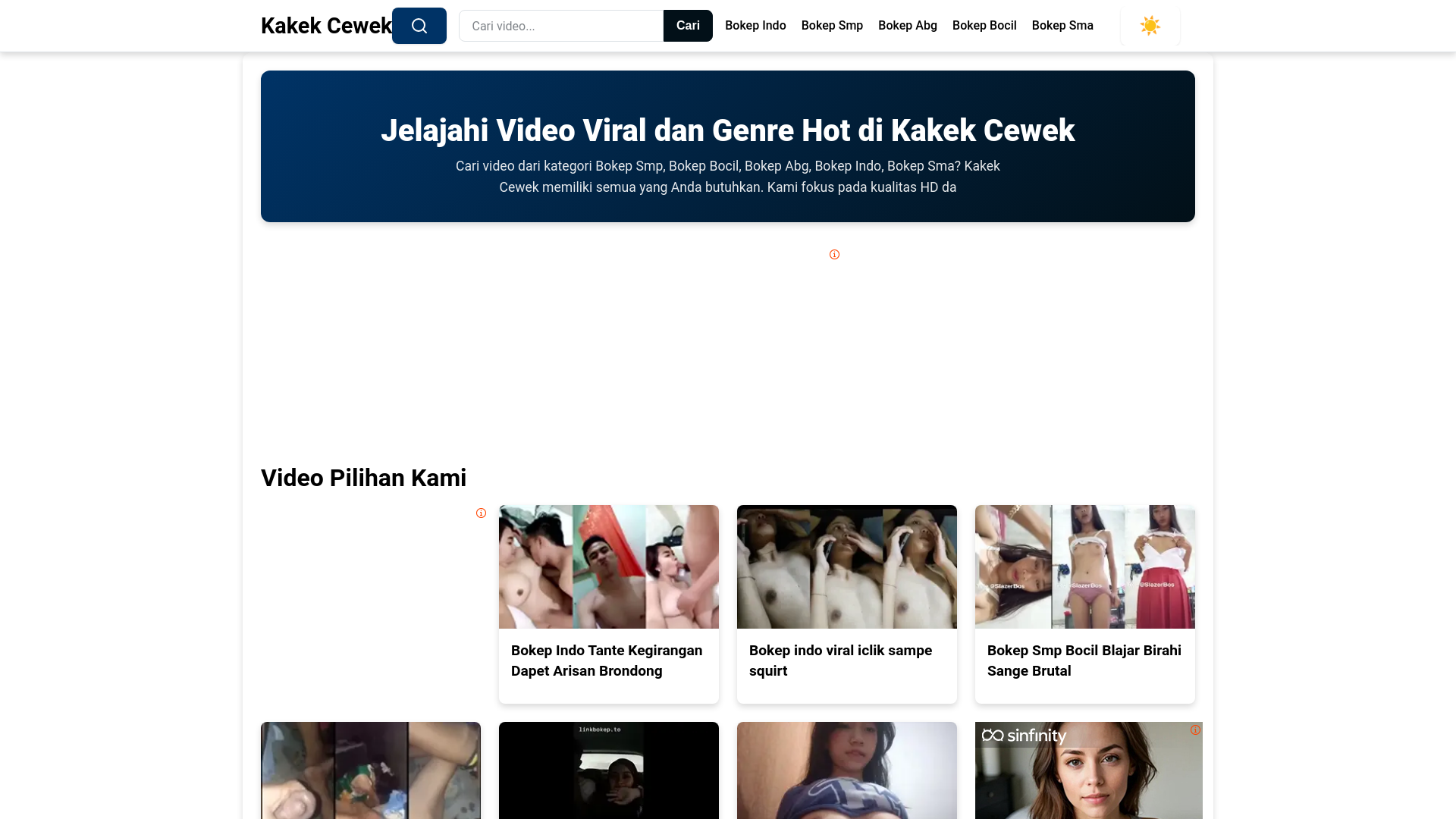 website screenshot of https://kakekcewek.pages.dev/