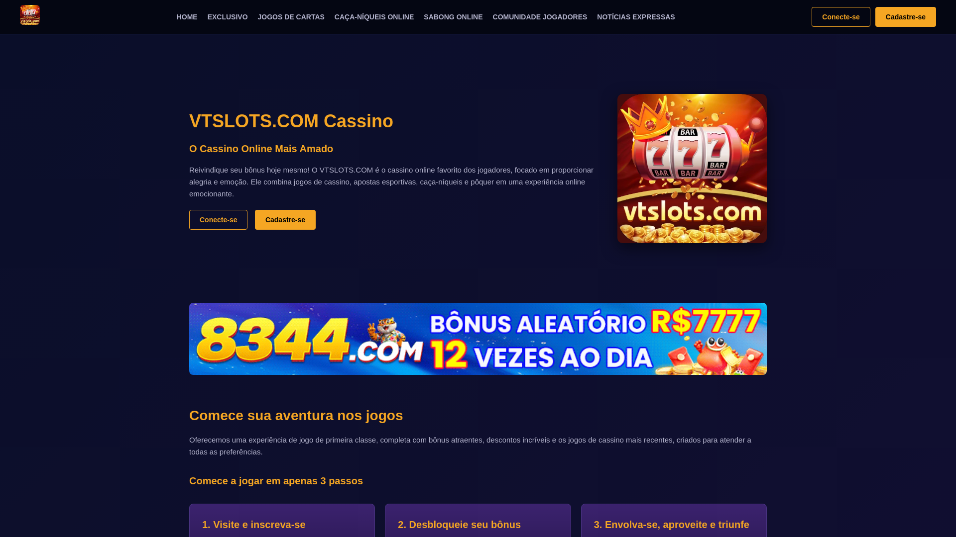 website screenshot of https://vtslotsjack.com/