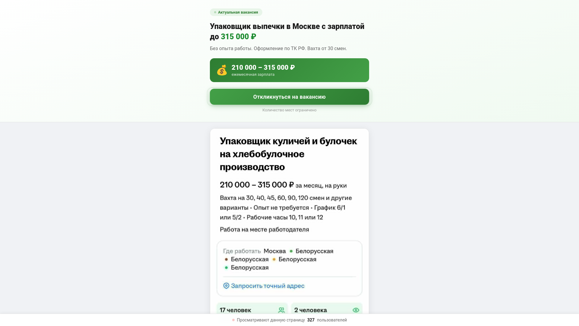 website screenshot of https://best-work-msk.ru