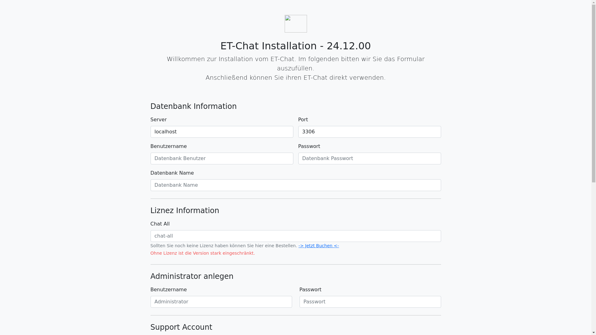 website screenshot of https://sternenfeuer-chat.eu/