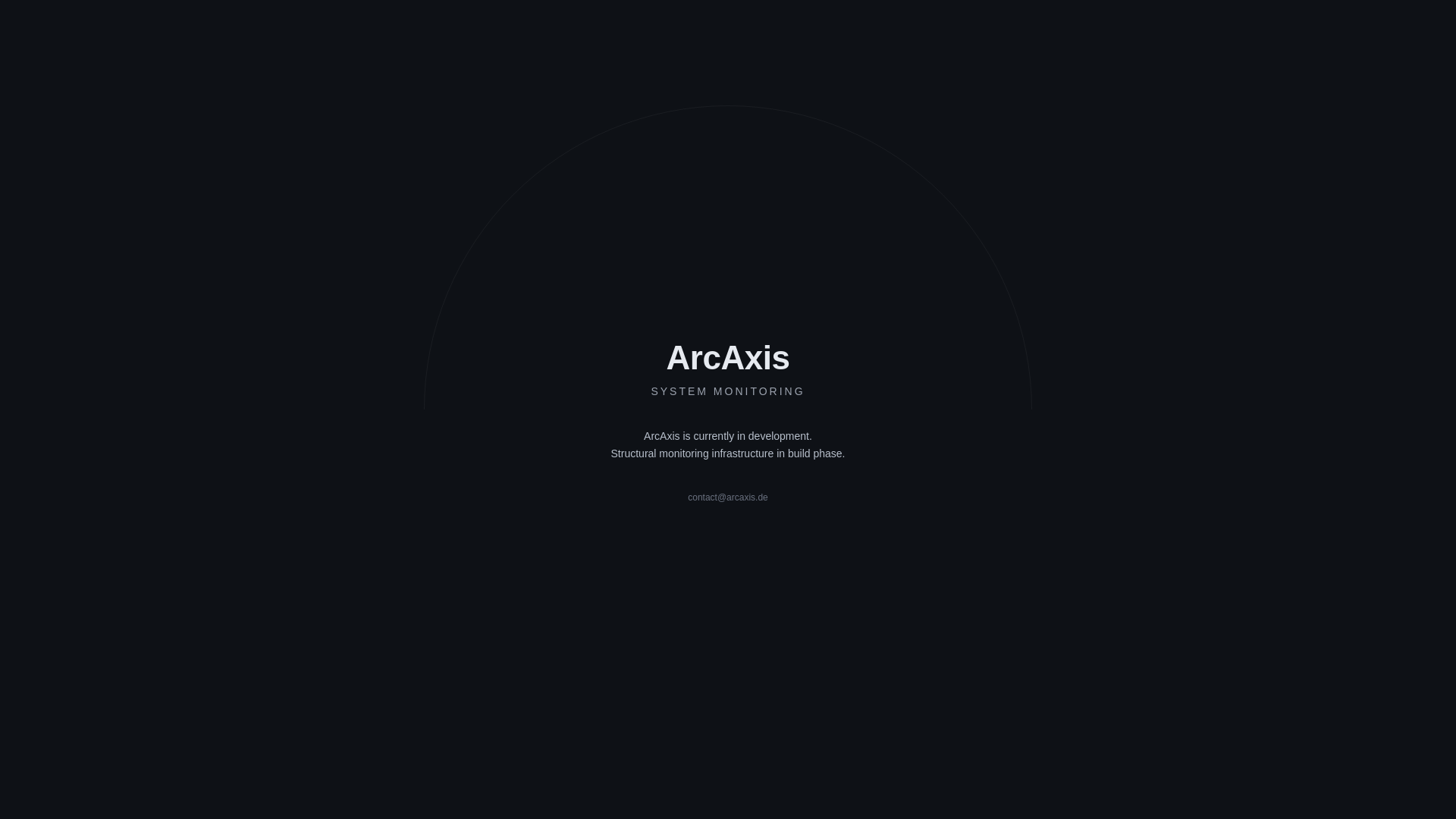 website screenshot of https://arcaxis.pages.dev/