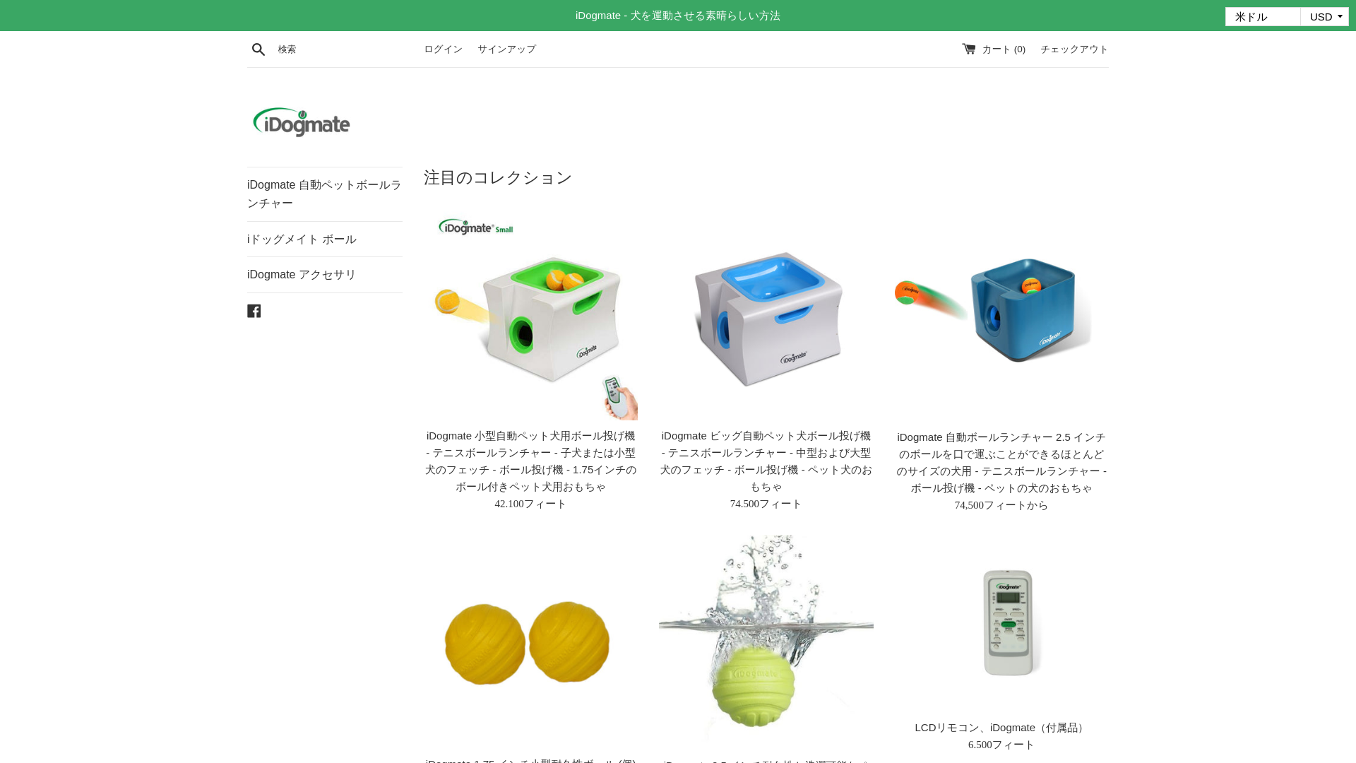 website screenshot of https://fetchtoycompany.com