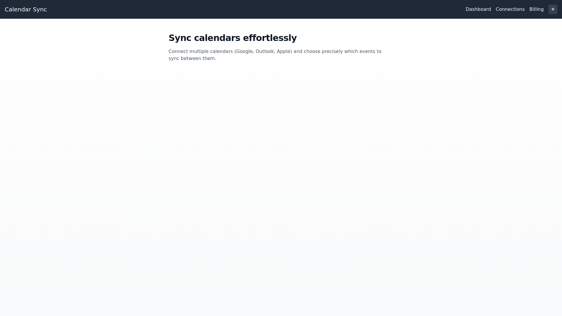 website screenshot of https://crosscal.link/