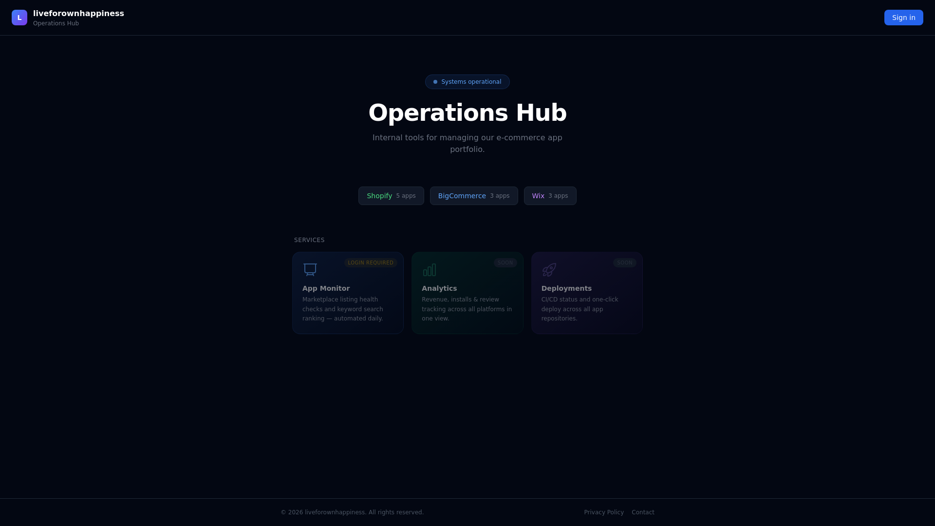 website screenshot of https://app-monitor-dashboard.pages.dev/