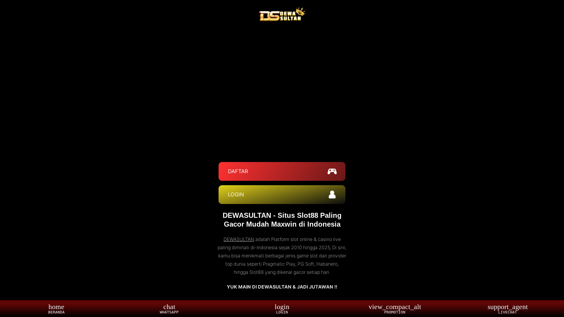 website screenshot of https://ampdewasultanjaya.pages.dev/