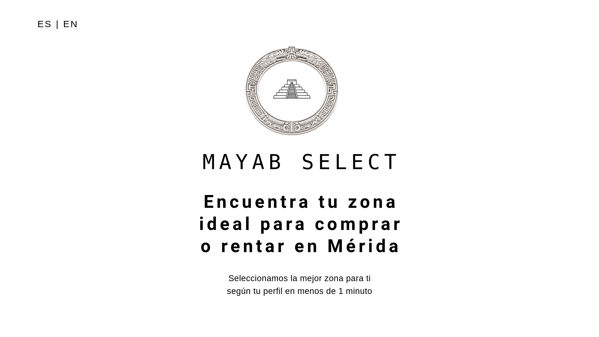 website screenshot of https://mayabselect.com