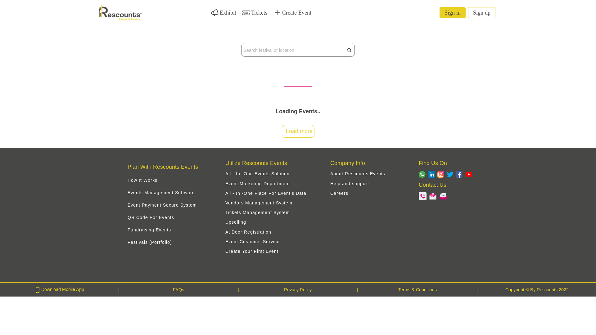 website screenshot of https://festival-user-web.pages.dev/