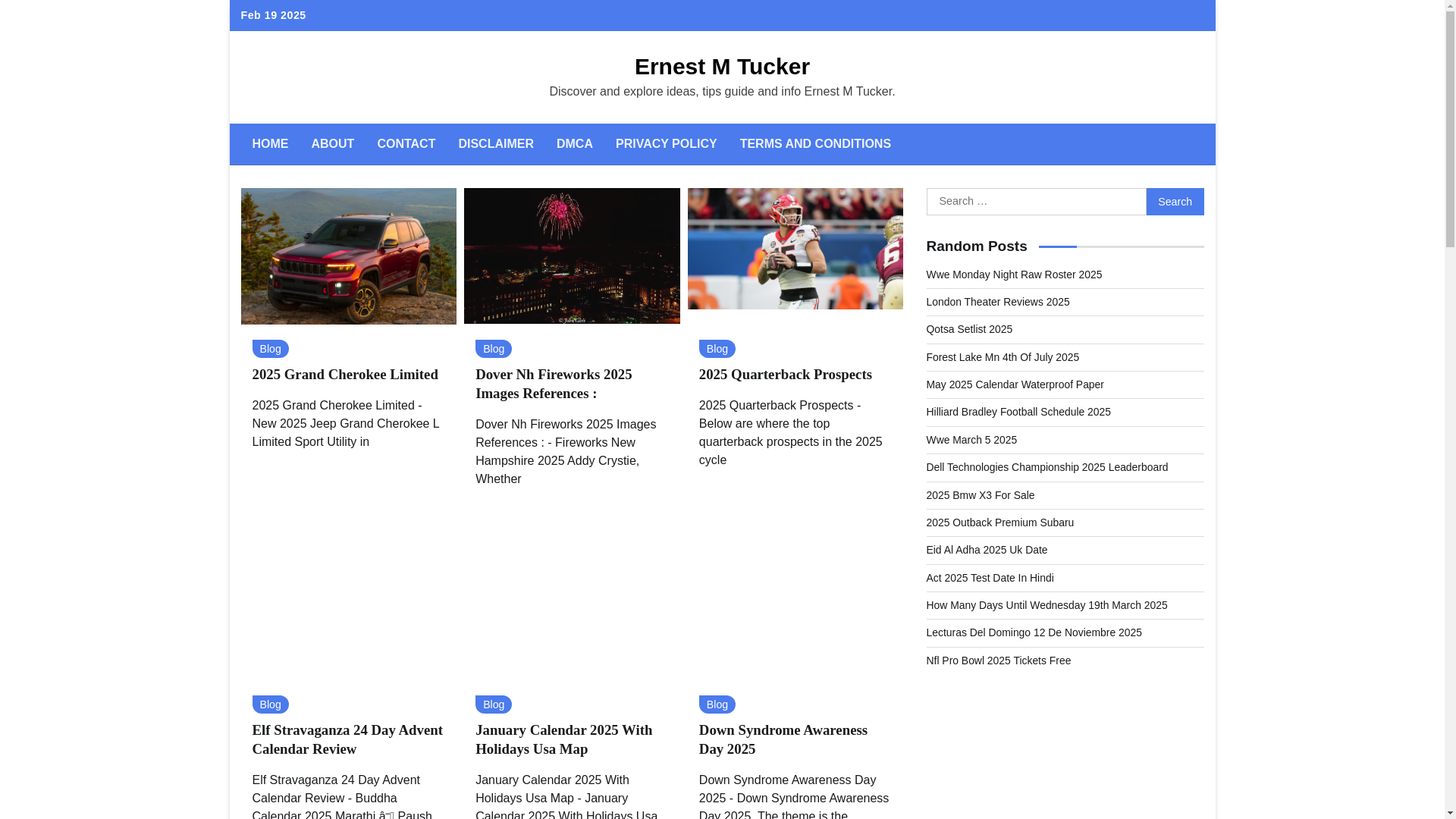 website screenshot of https://ernestmtuckerb.pages.dev/