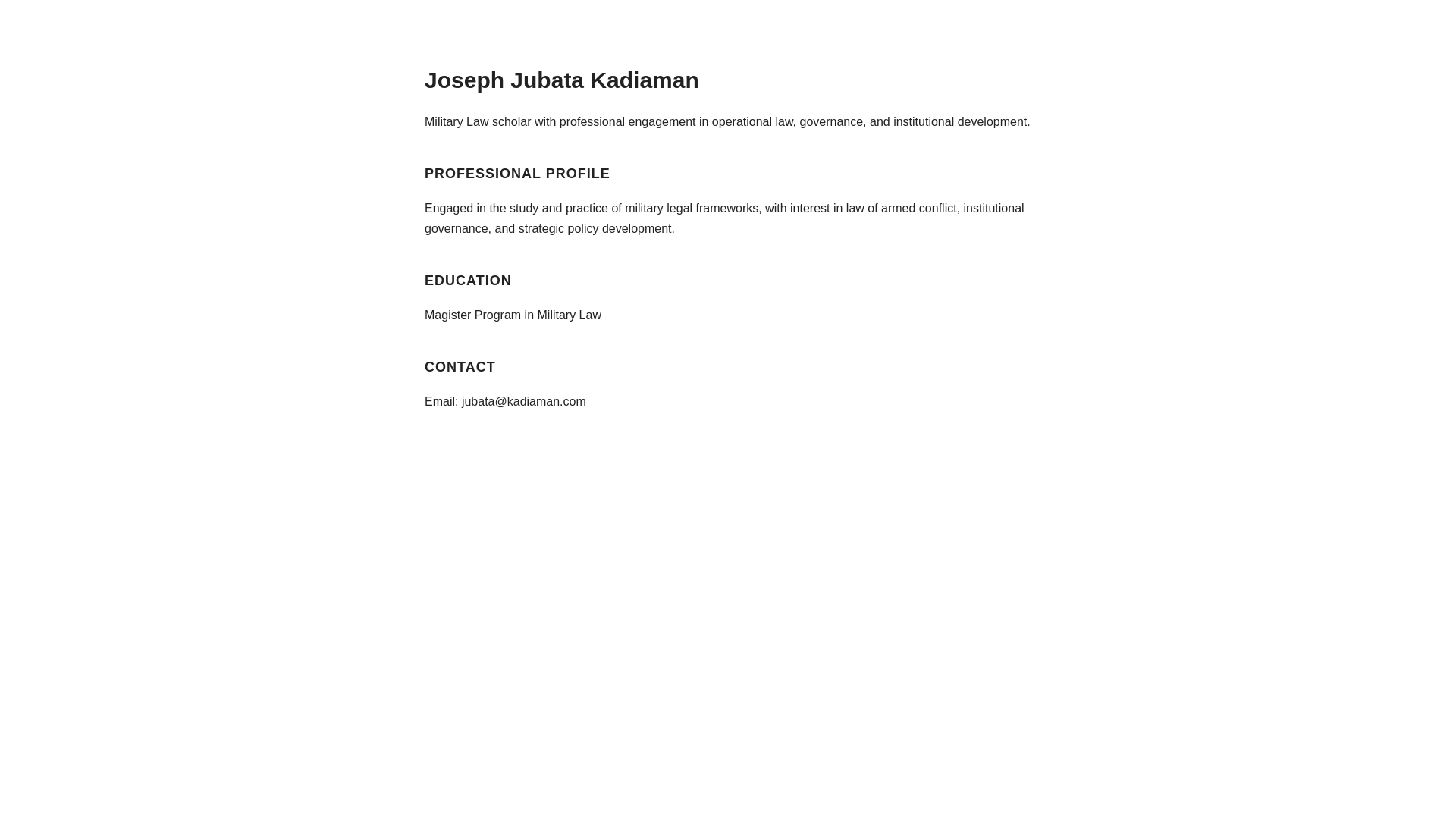 website screenshot of https://kadiaman-site.pages.dev/