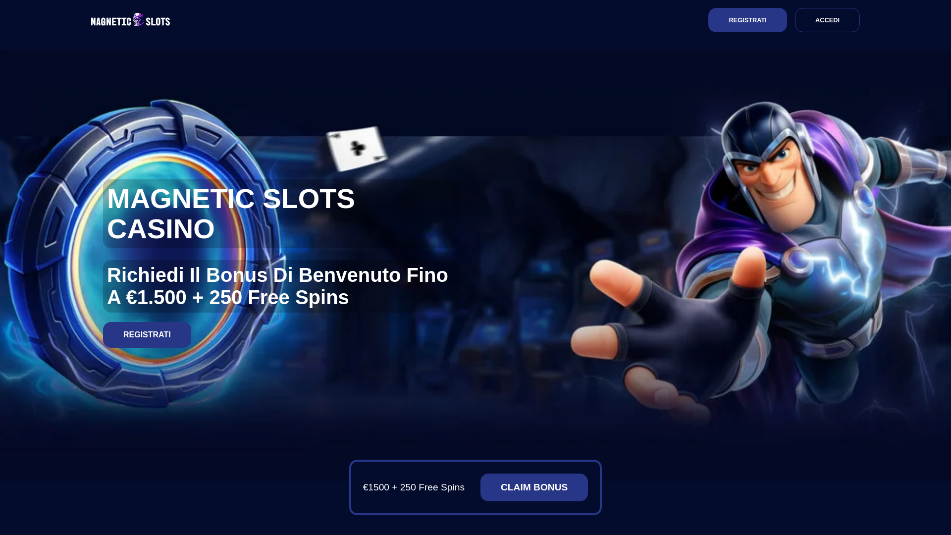 website screenshot of https://magenticslotscasino-it.pages.dev/