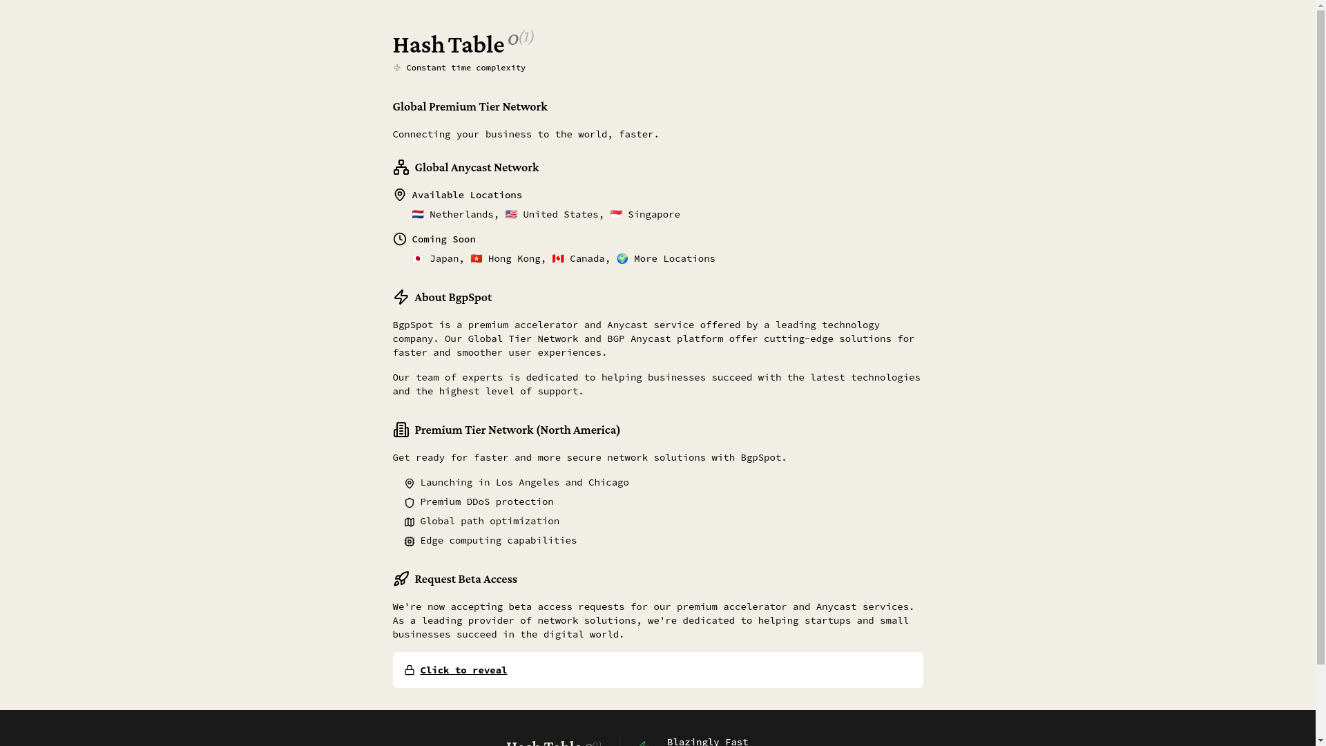 website screenshot of https://bgpspot-landing-page.pages.dev/