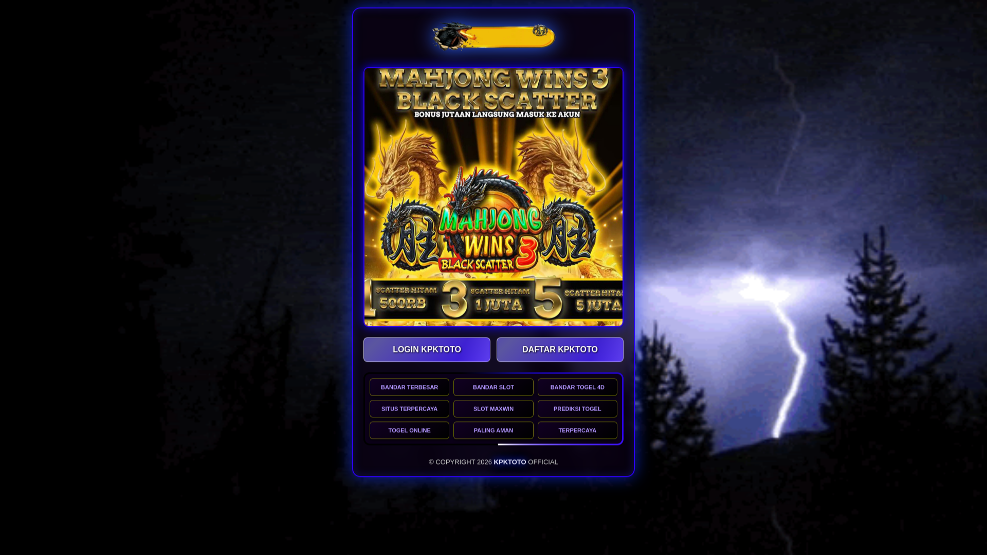 website screenshot of https://link-login-kpktoto.pages.dev/