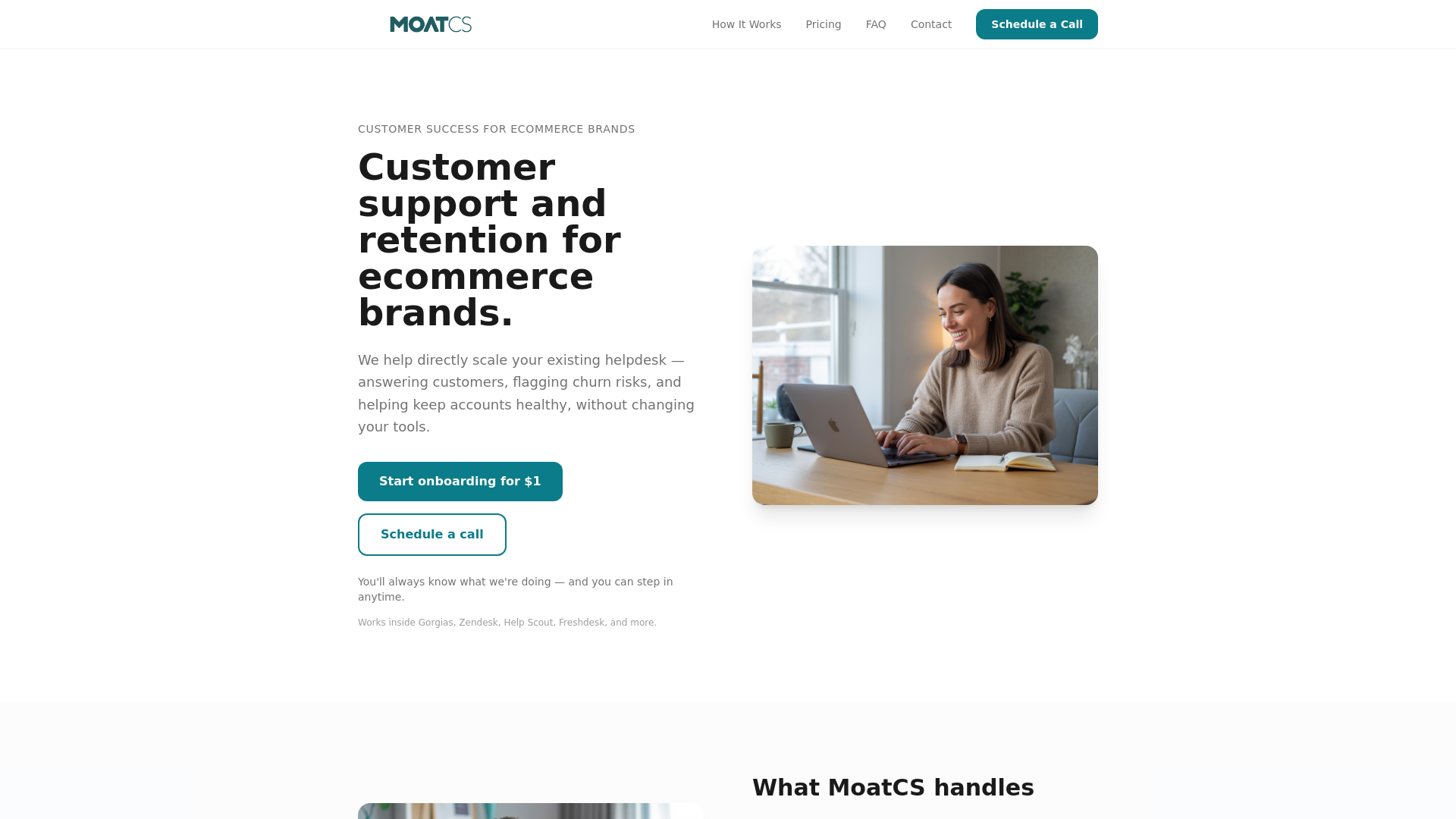 website screenshot of https://moatcs.com/