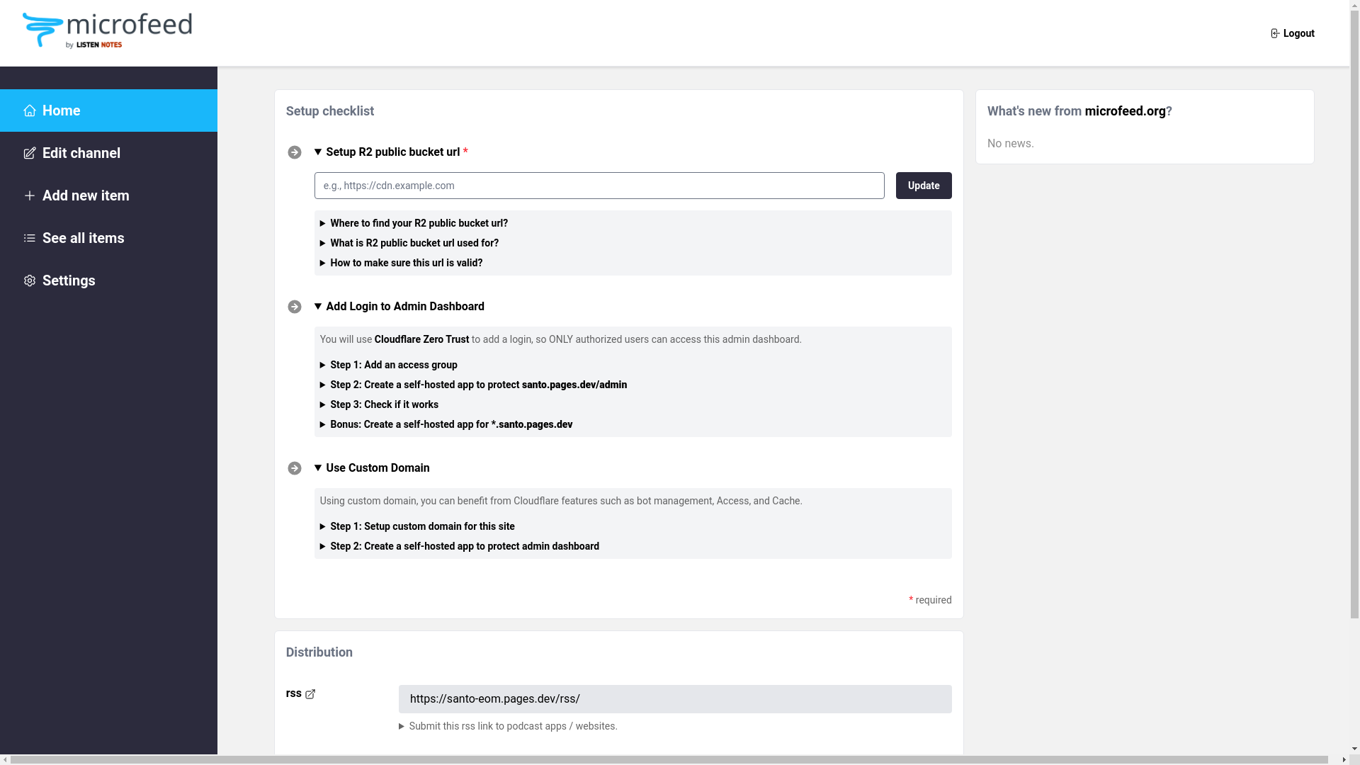 website screenshot of https://santo-eom.pages.dev/