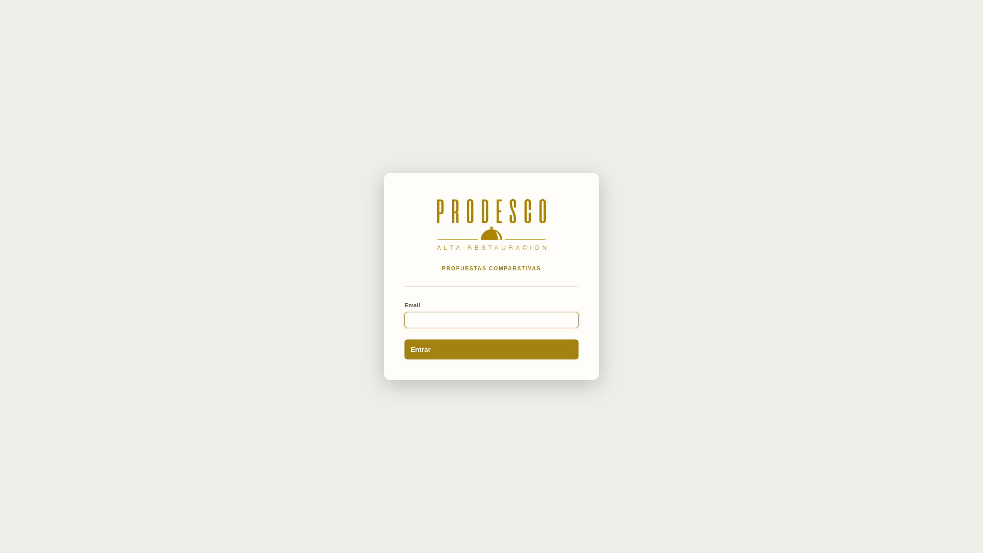 website screenshot of https://prodescopropuestascomerciales.com/
