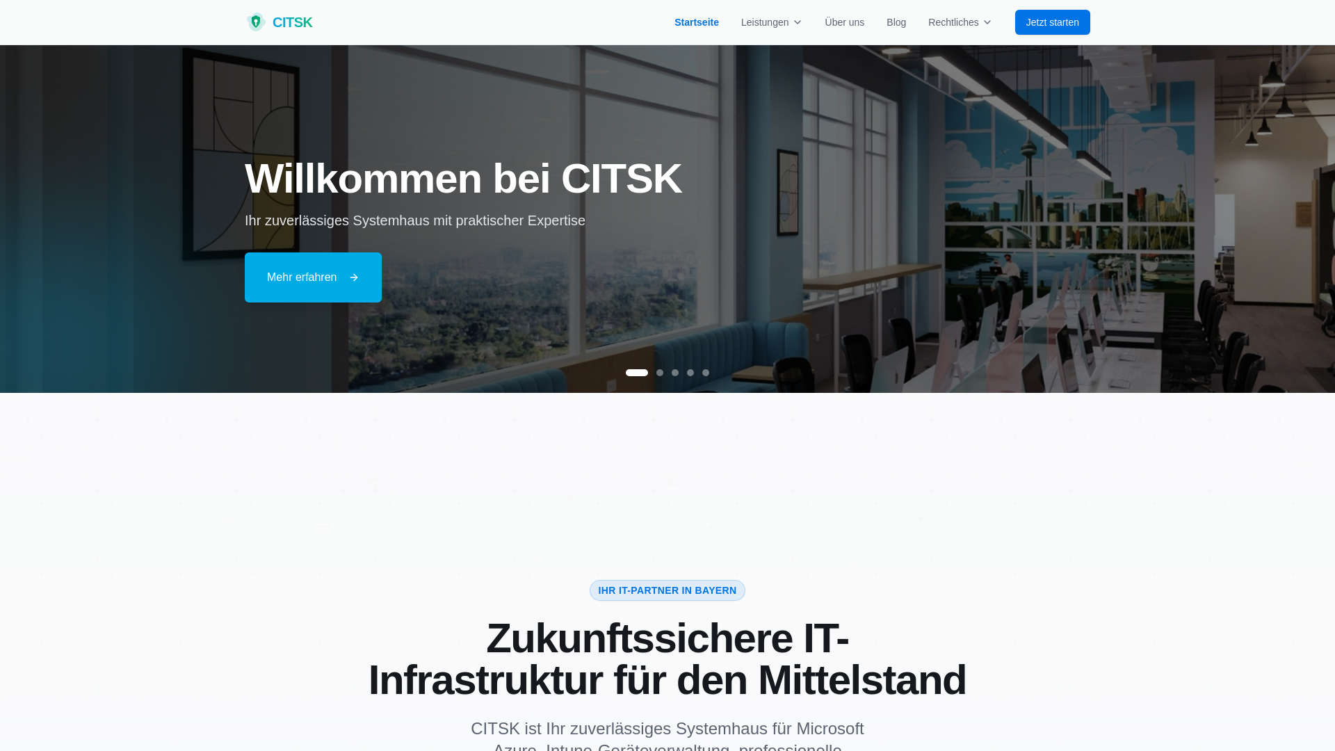 website screenshot of https://citsk.de/