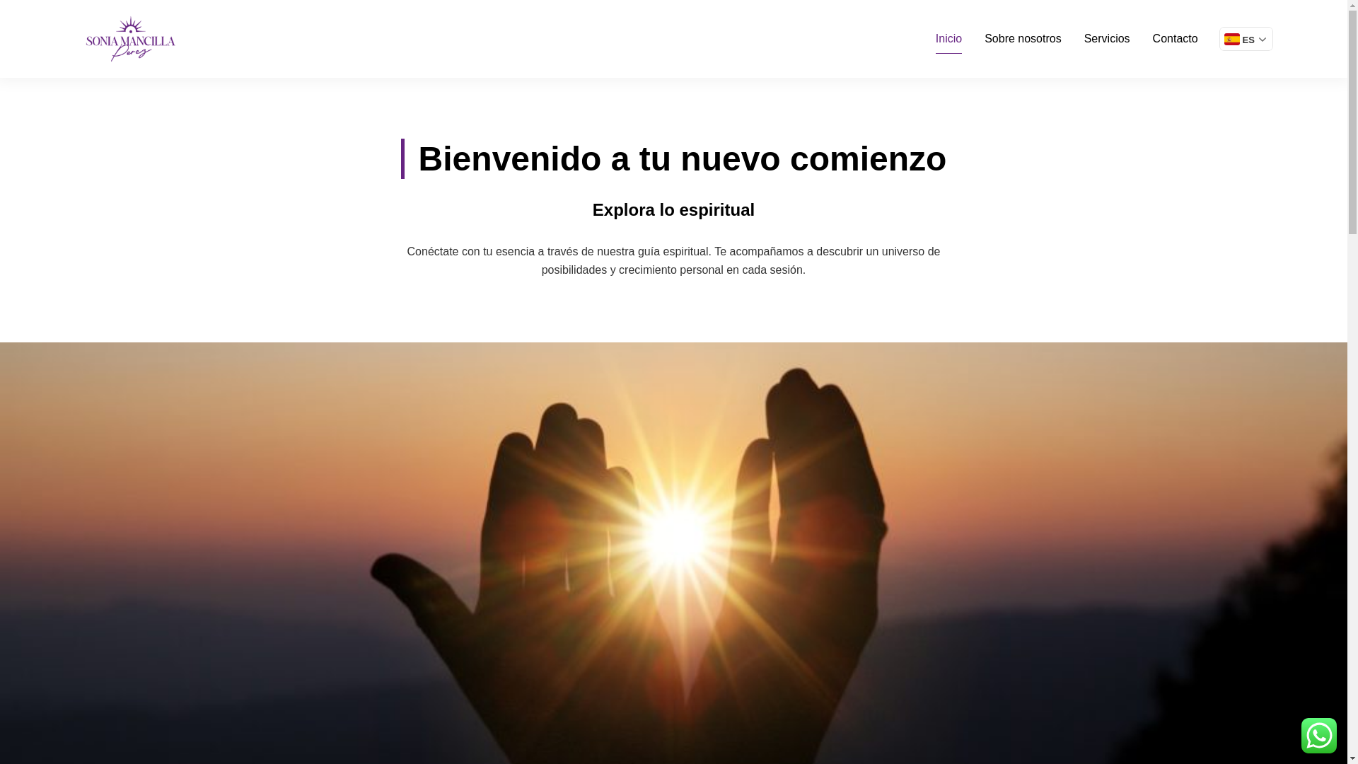 website screenshot of https://luzsoniatarot.es/