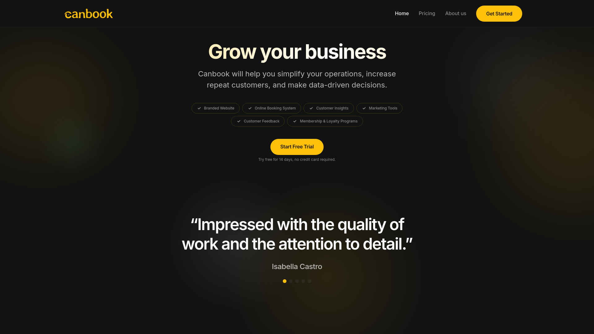 website screenshot of https://canbook.pages.dev/