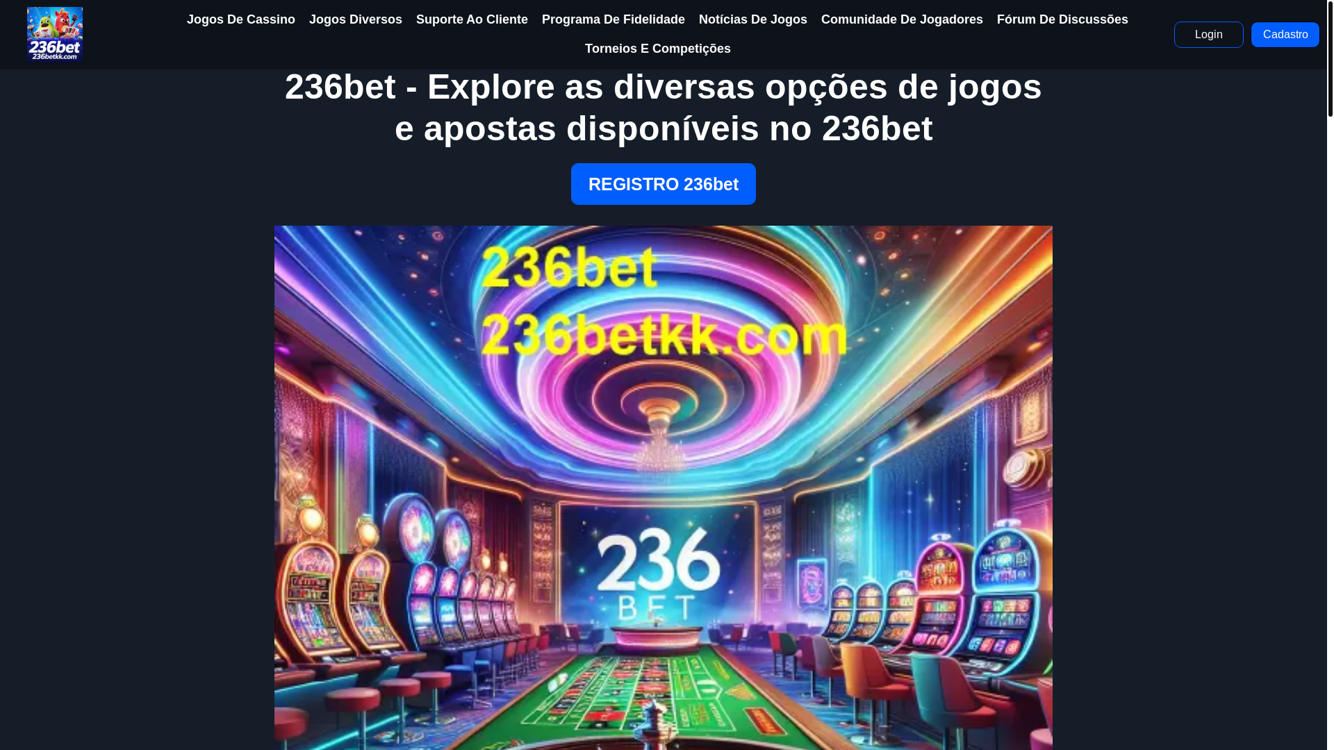 website screenshot of https://236betkk.com/